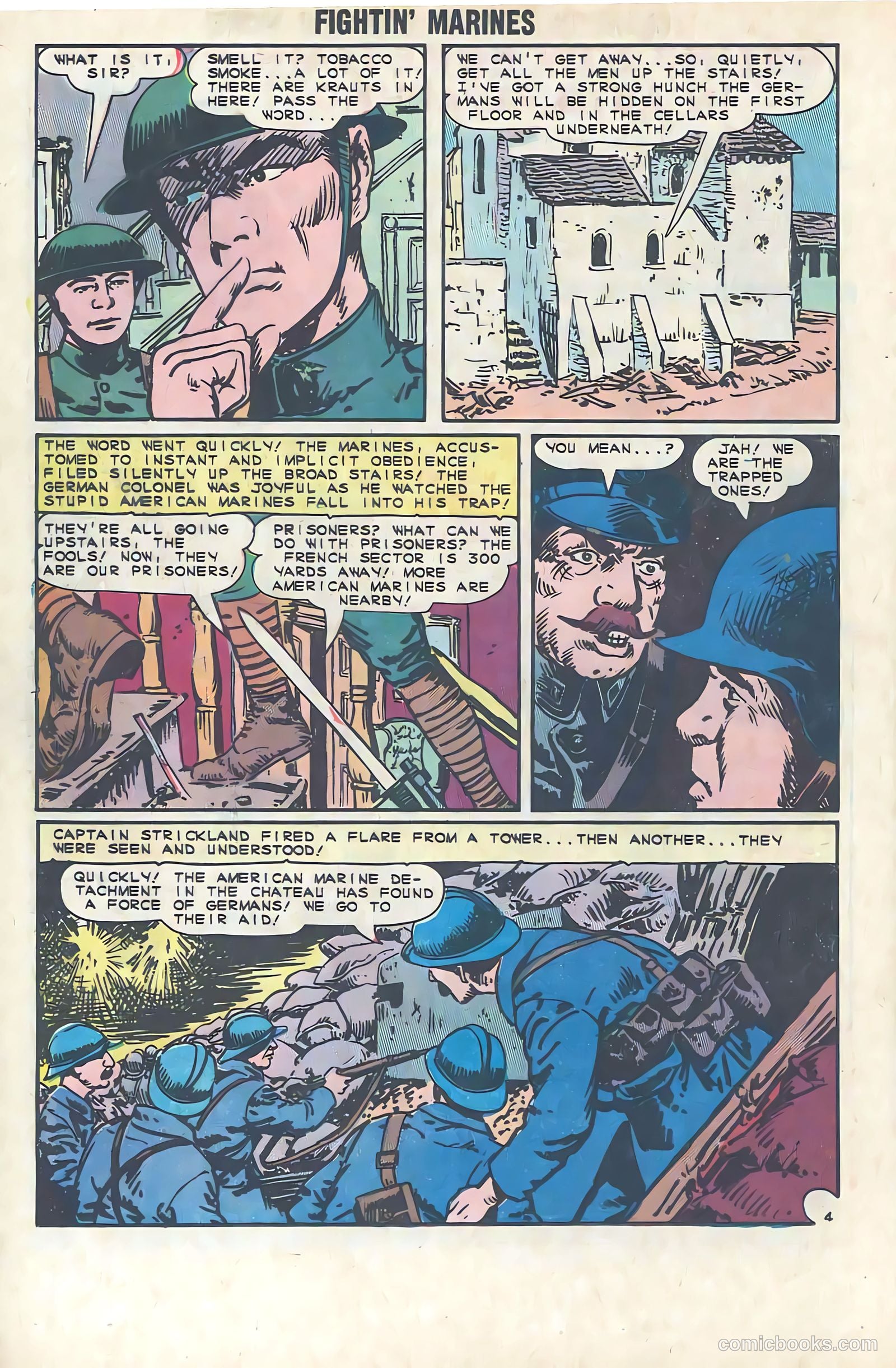 Fightin' Marines #60 (1964) — page 16 of 36