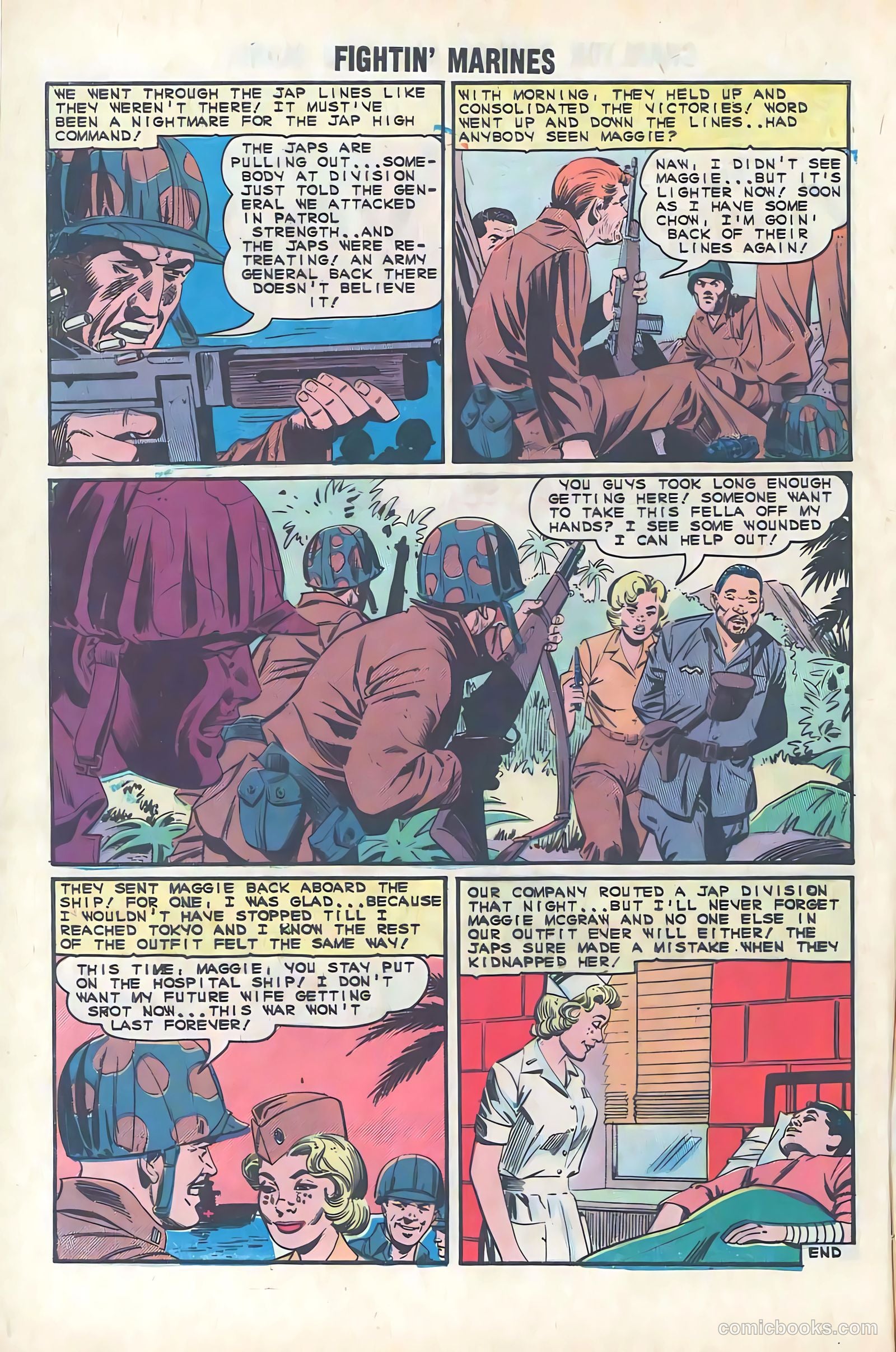 Fightin' Marines #60 (1964) — page 28 of 36