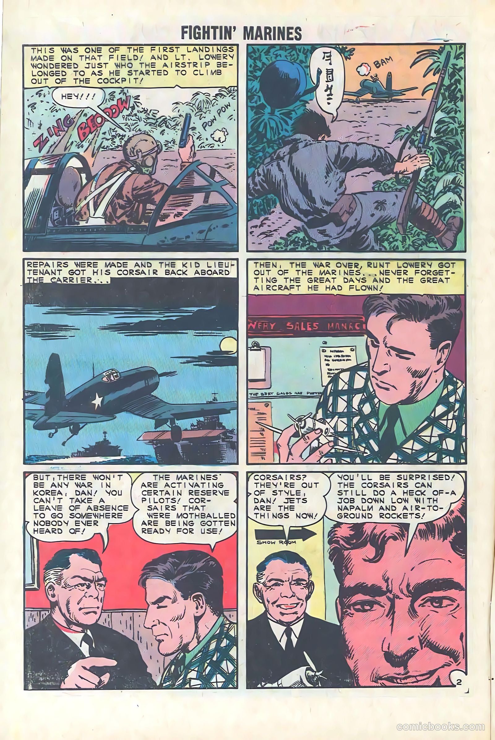 Fightin' Marines #60 (1964) — page 32 of 36