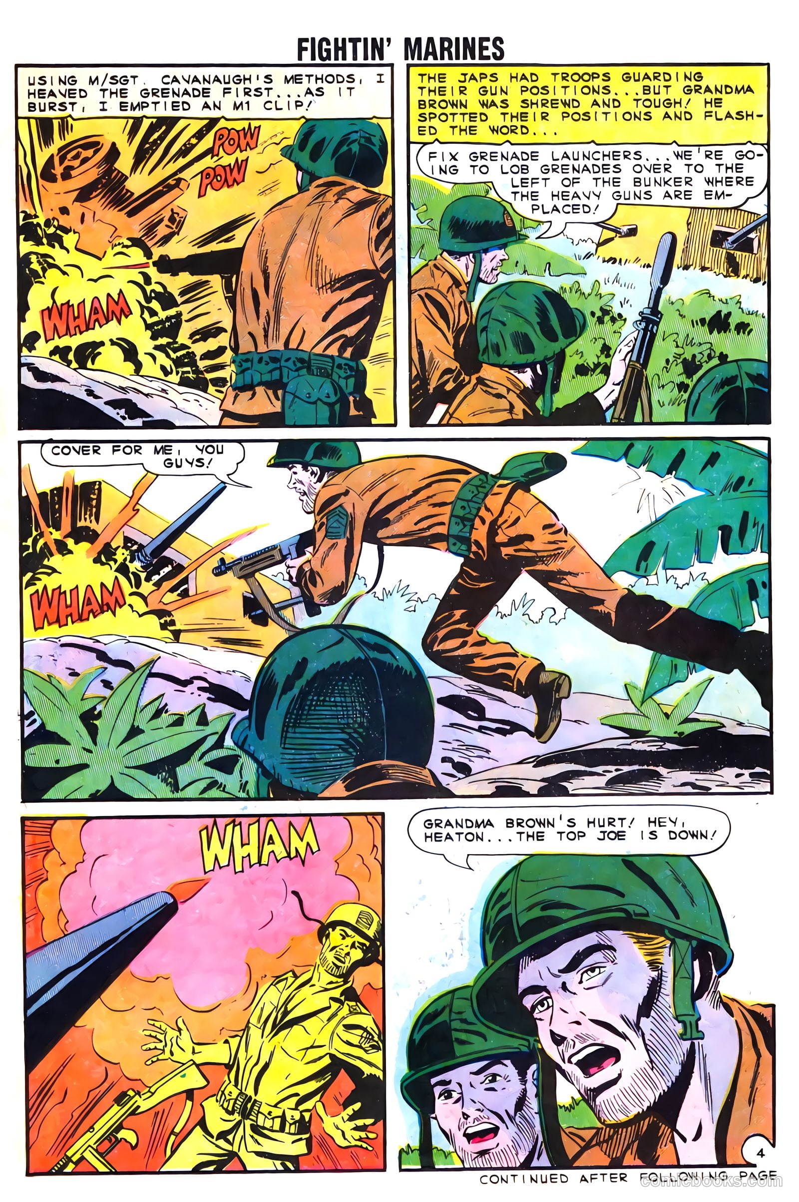 Fightin' Marines #61 (1964) — page 14 of 36