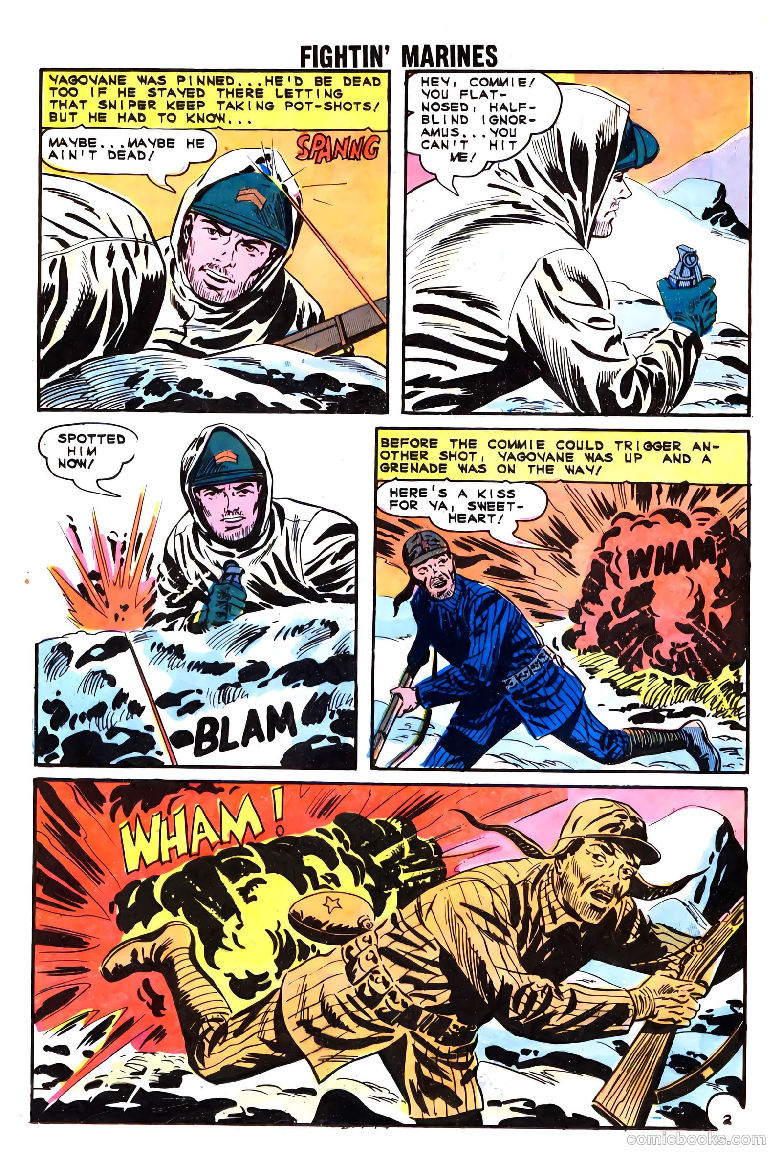 Fightin' Marines #61 (1964) — page 20 of 36
