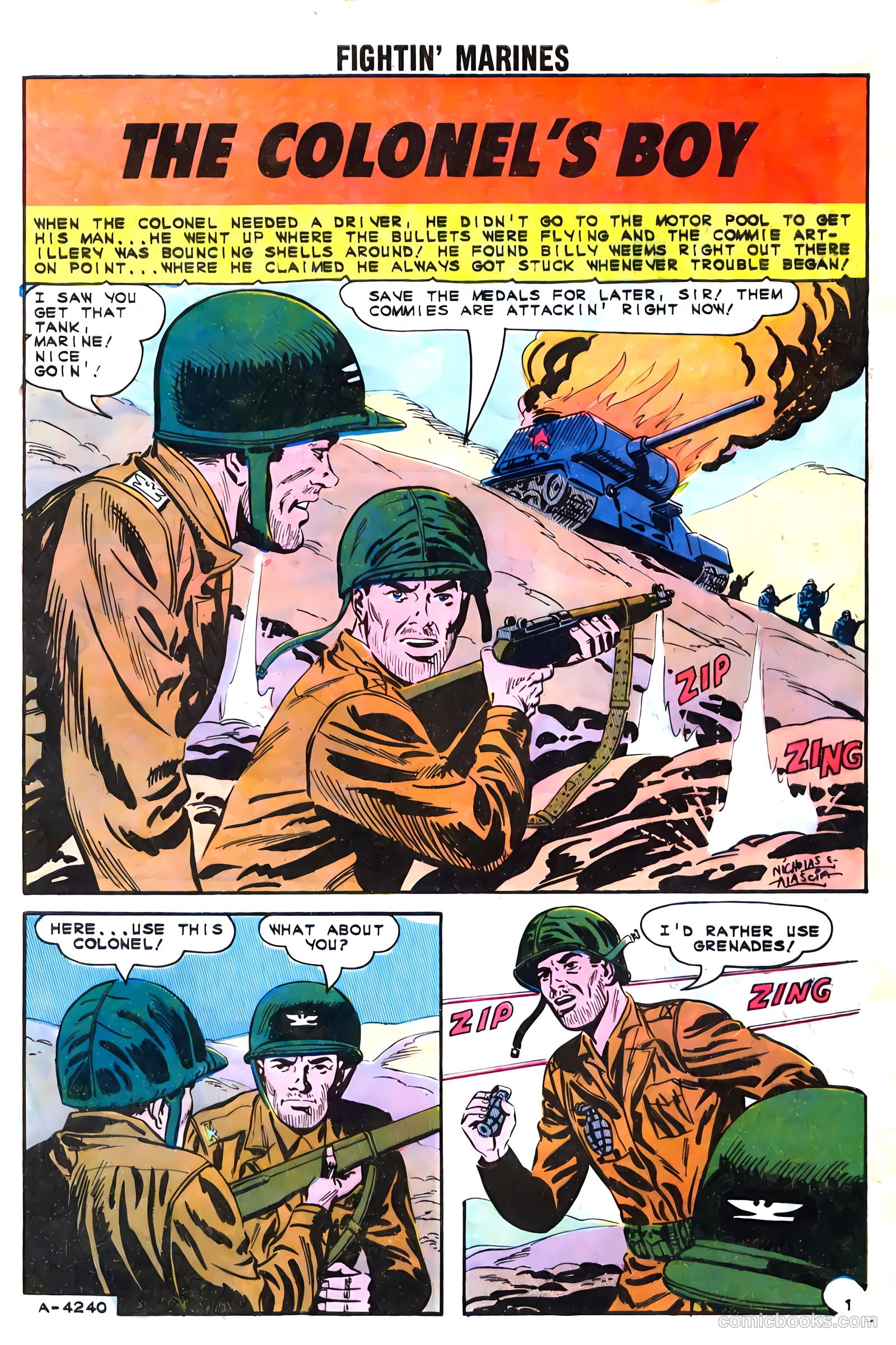 Fightin' Marines #61 (1964) — page 28 of 36