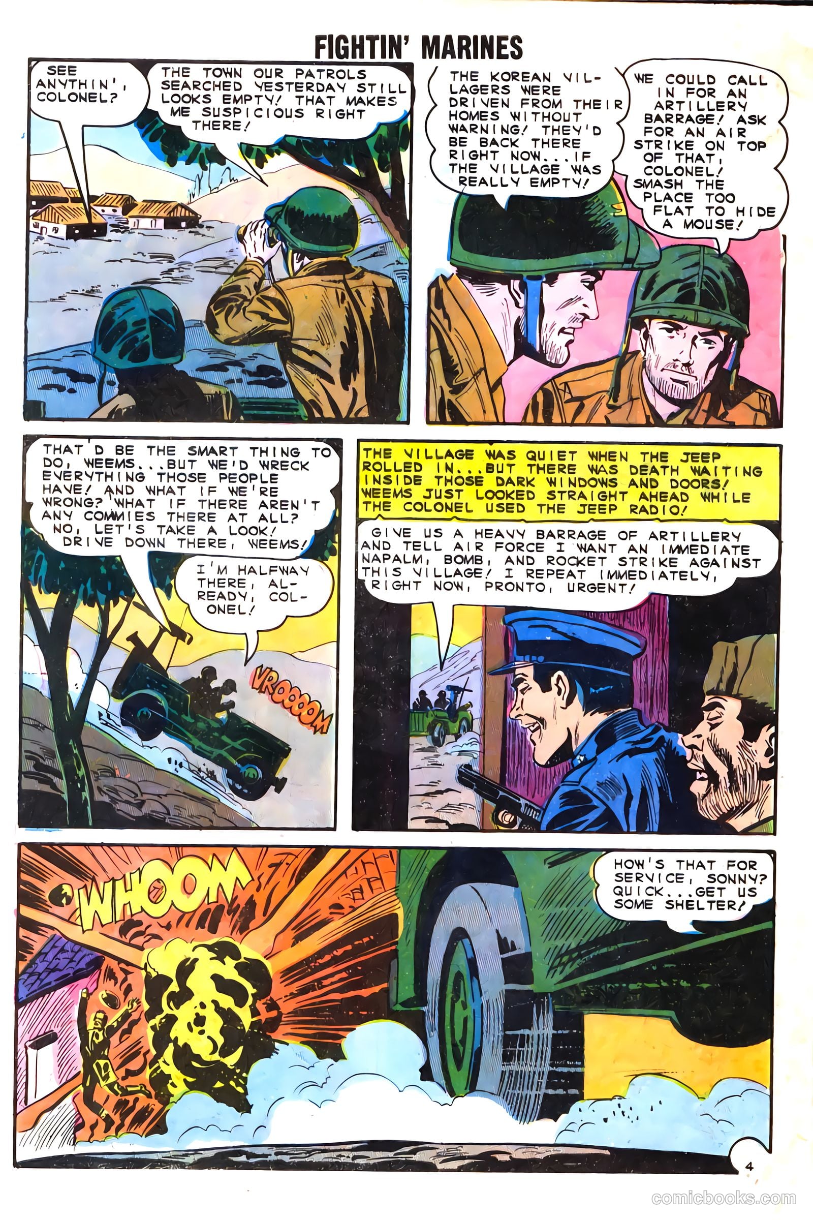 Fightin' Marines #61 (1964) — page 32 of 36