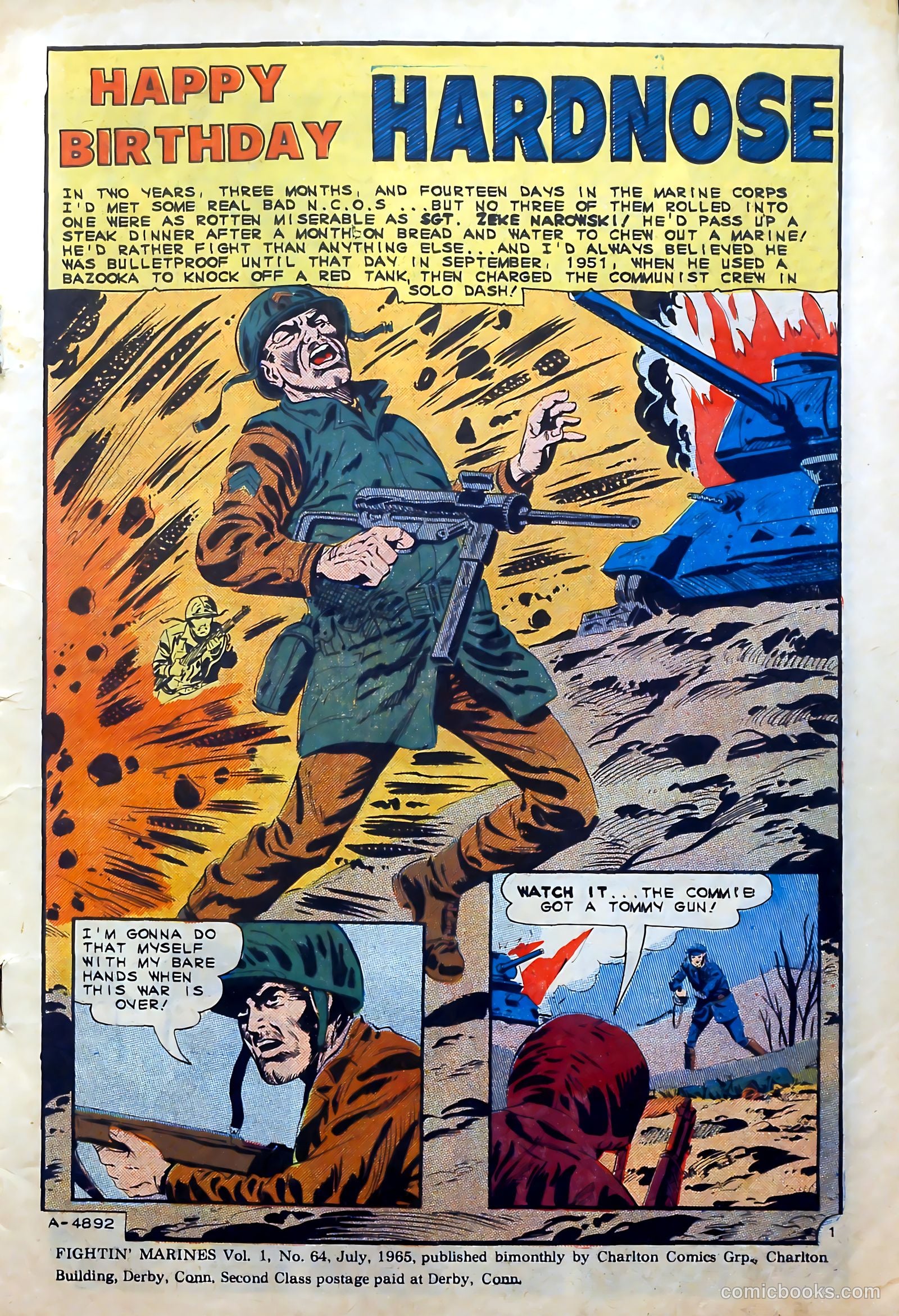 Fightin' Marines #64 (1965) — page 3 of 36
