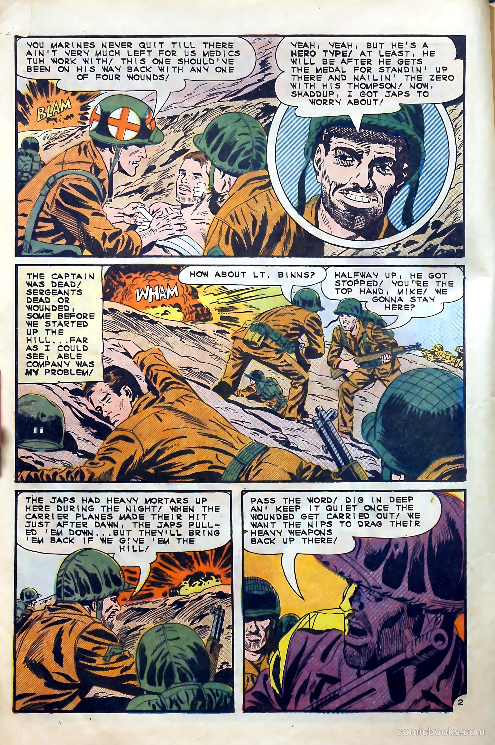 Fightin' Marines #64 (1965) — page 16 of 36