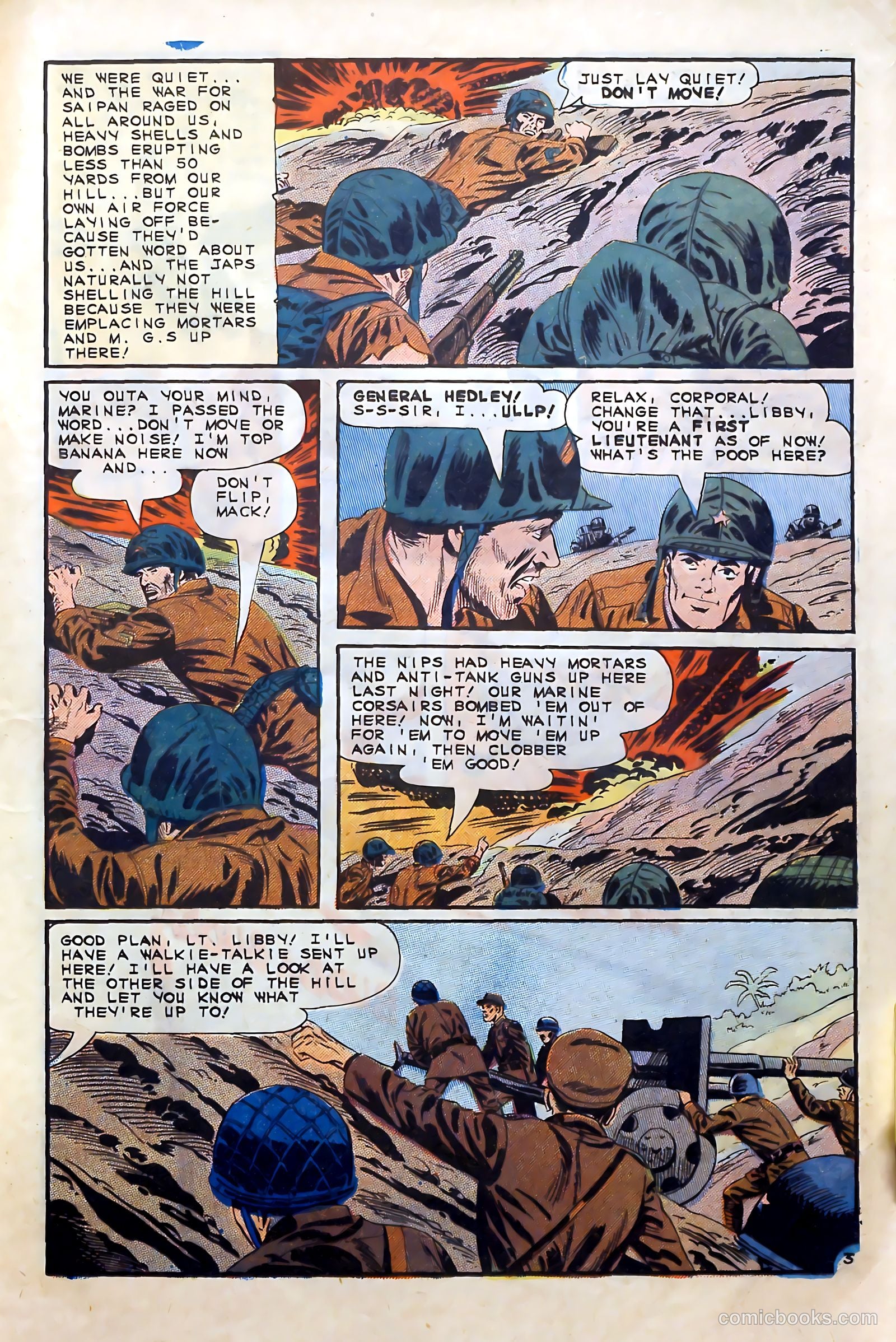 Fightin' Marines #64 (1965) — page 17 of 36