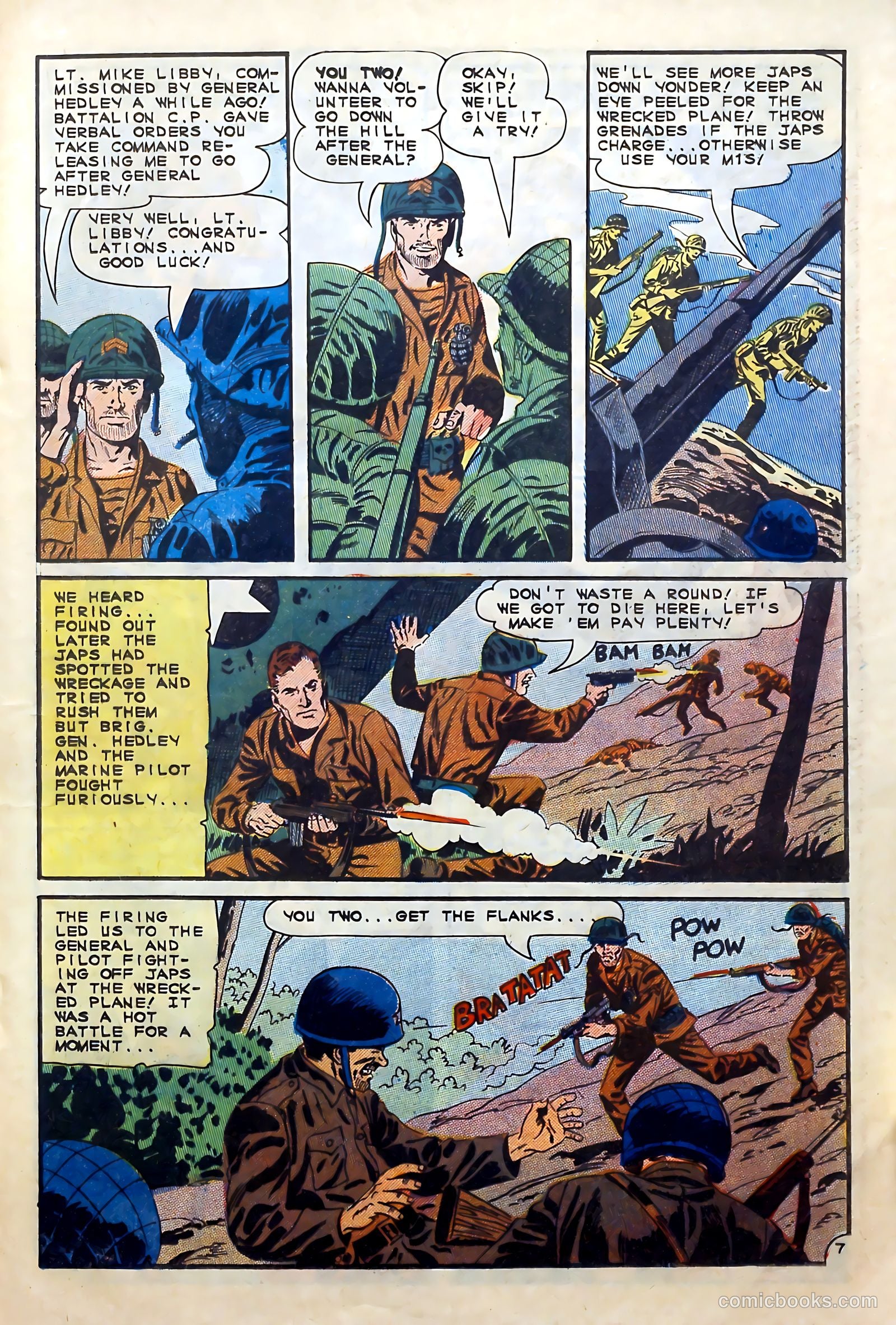 Fightin' Marines #64 (1965) — page 21 of 36