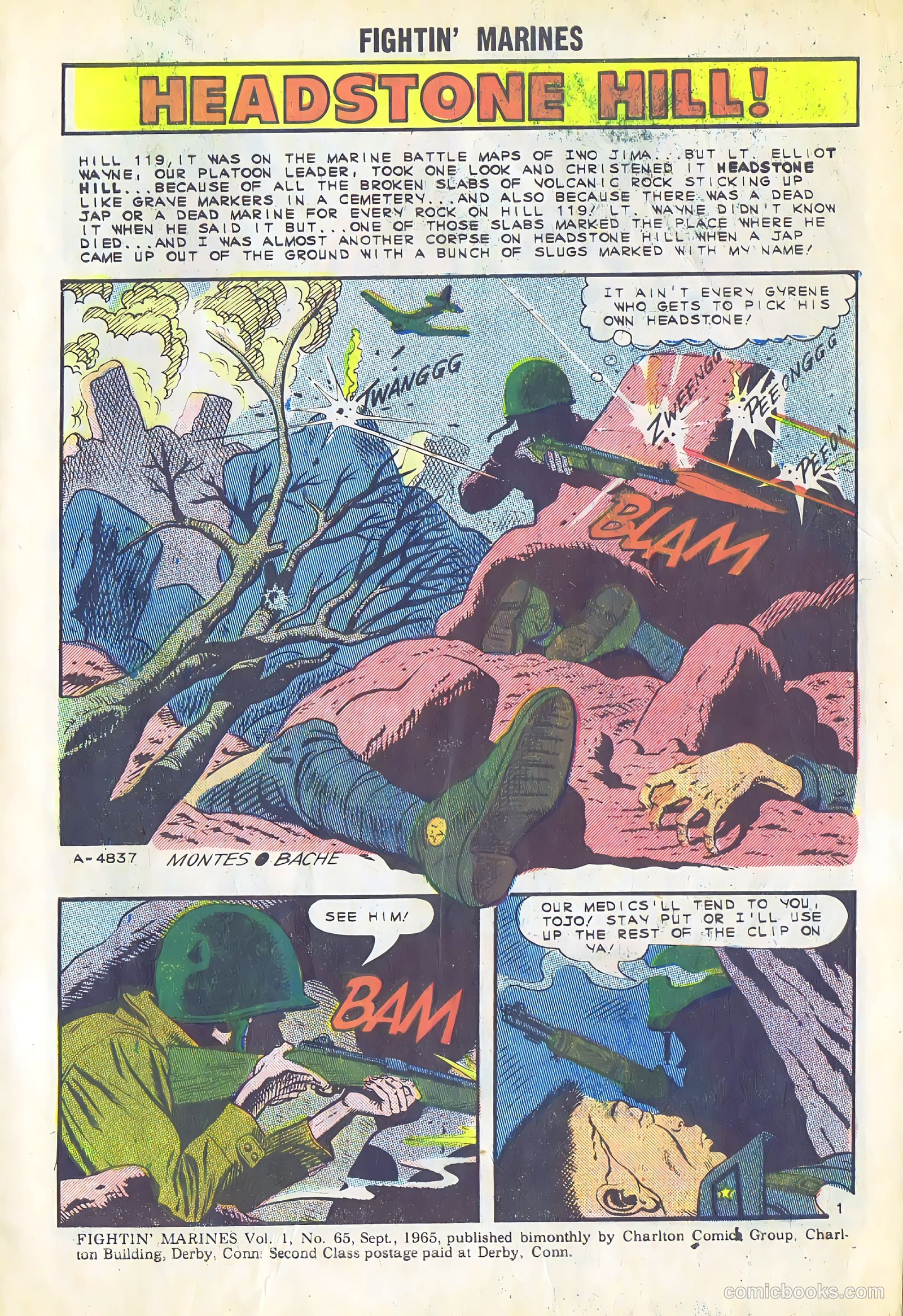 Fightin' Marines #65 (1965) — page 3 of 36