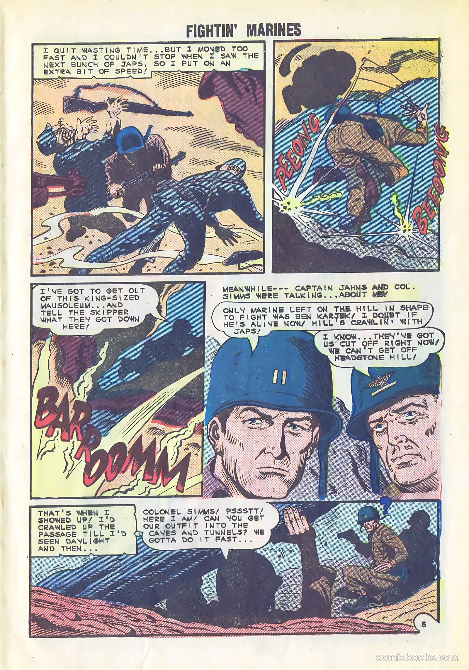 Fightin' Marines #65 (1965) — page 9 of 36