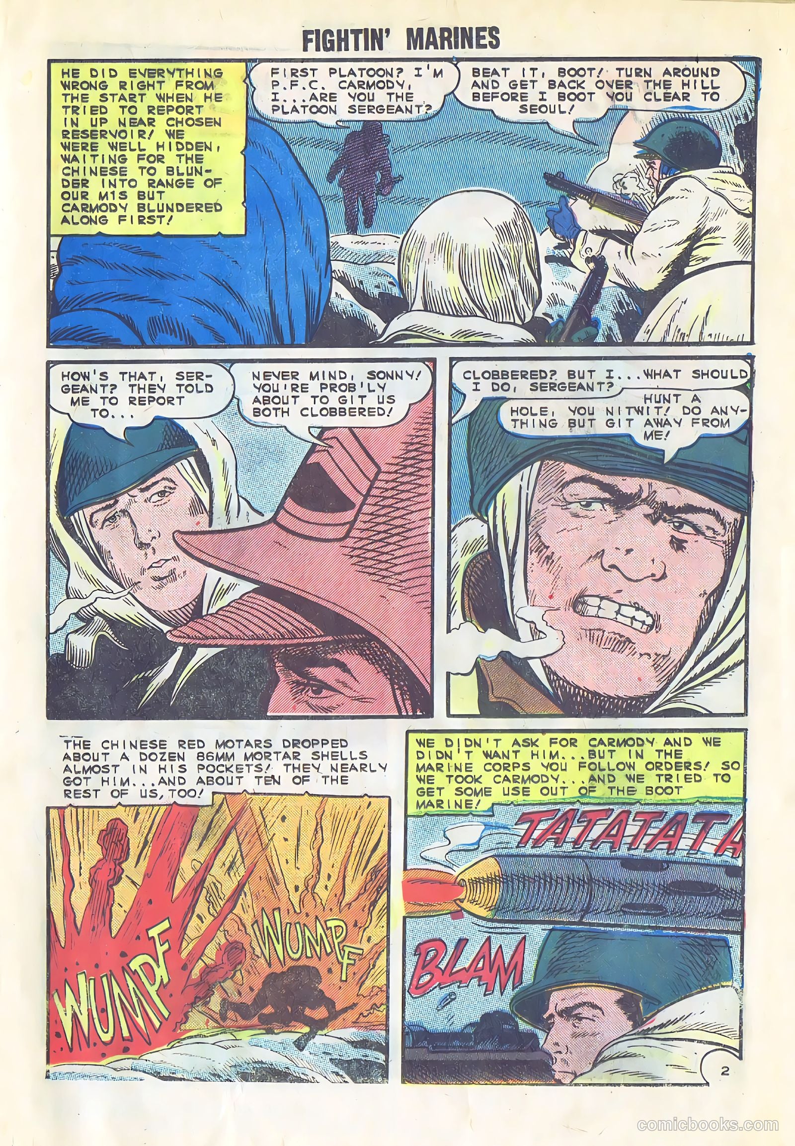 Fightin' Marines #65 (1965) — page 21 of 36