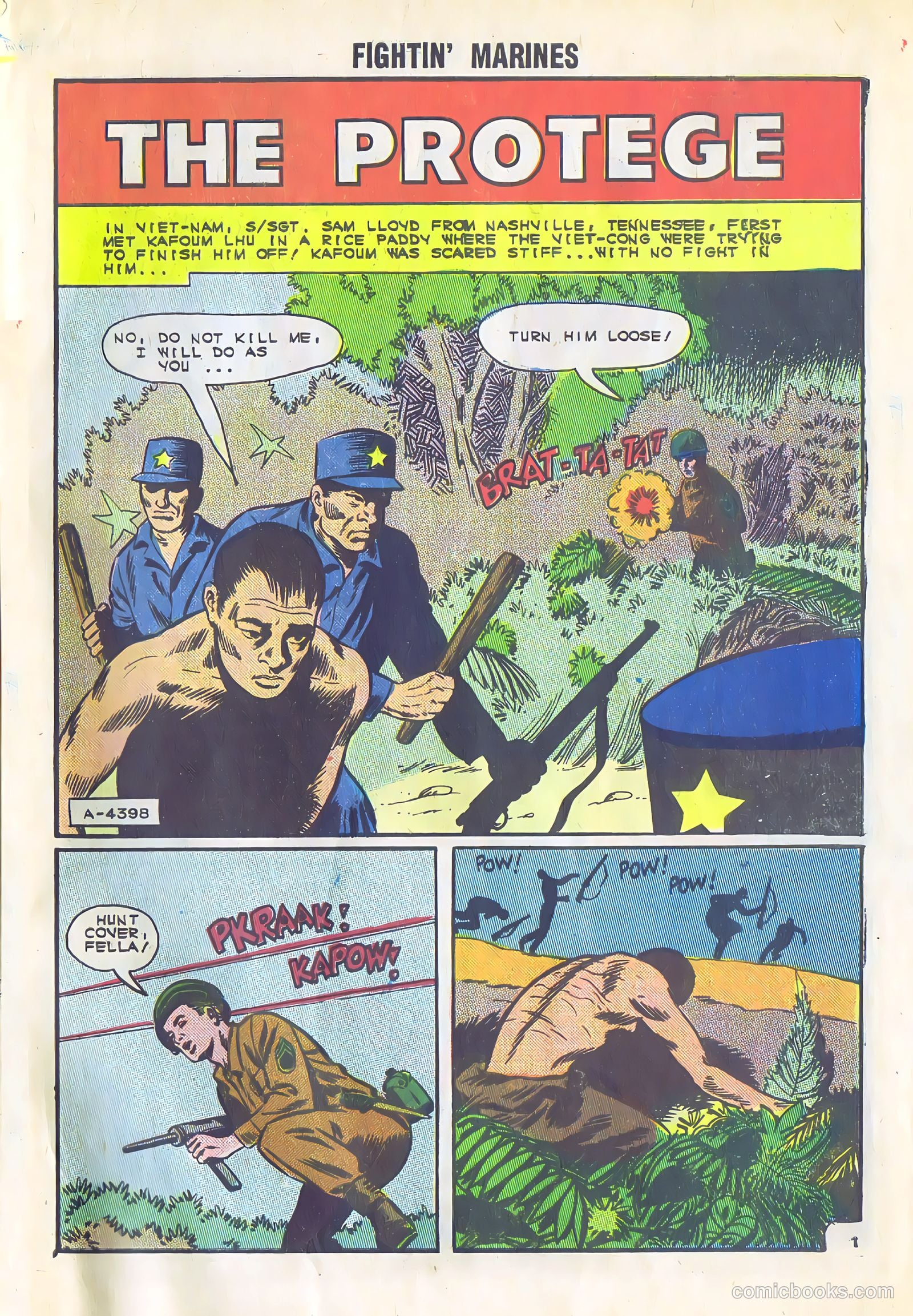 Fightin' Marines #65 (1965) — page 31 of 36