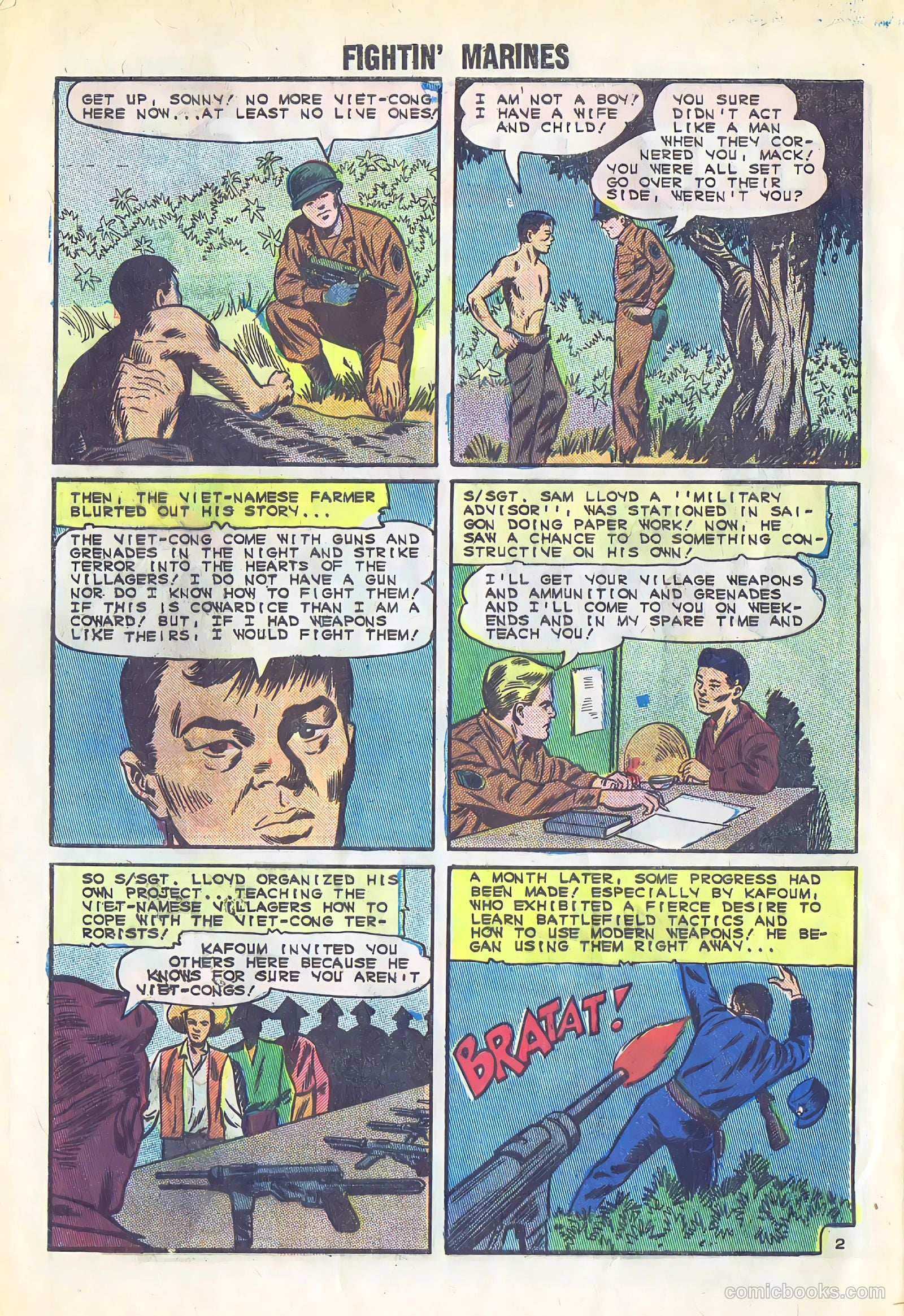 Fightin' Marines #65 (1965) — page 32 of 36