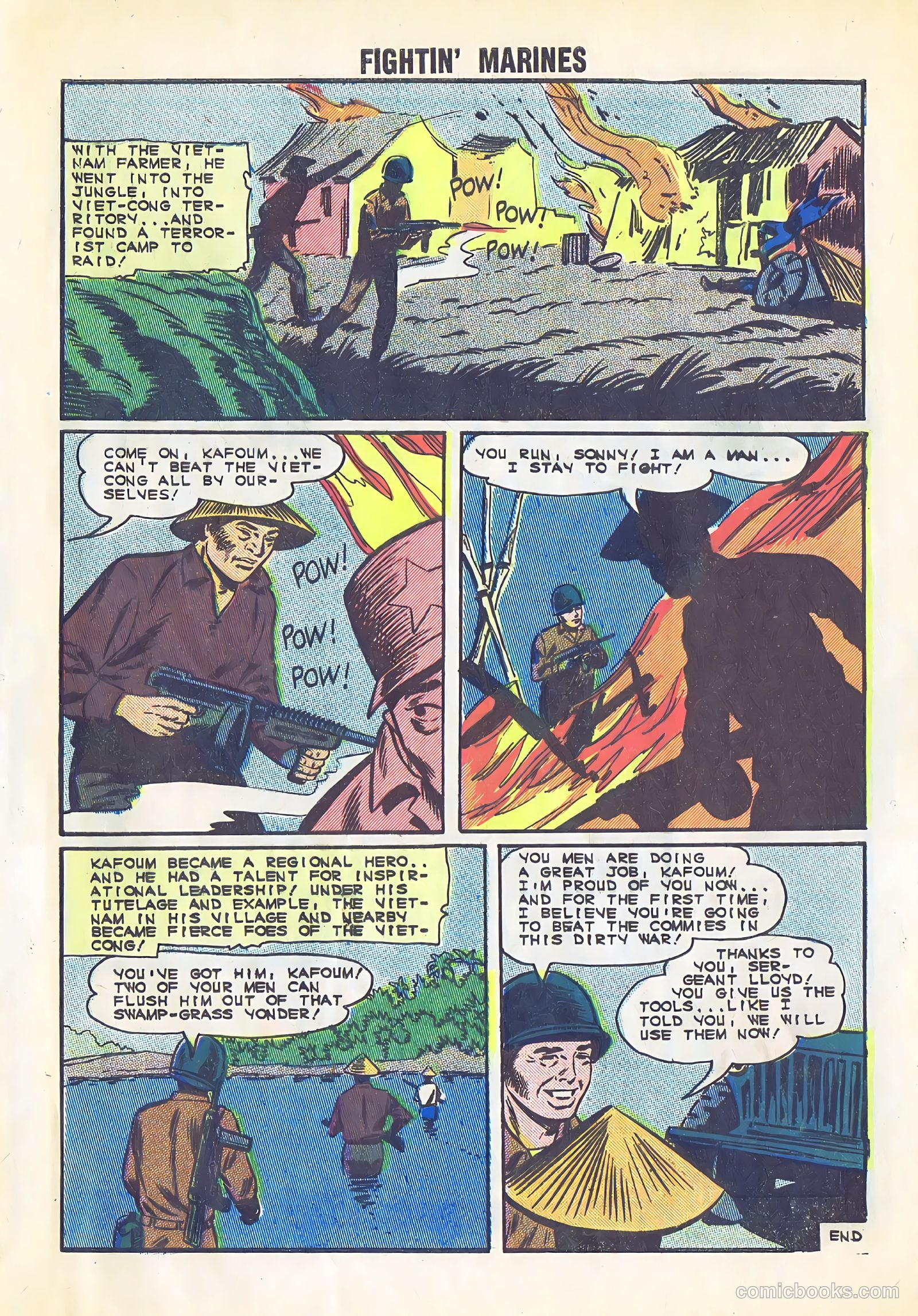 Fightin' Marines #65 (1965) — page 33 of 36