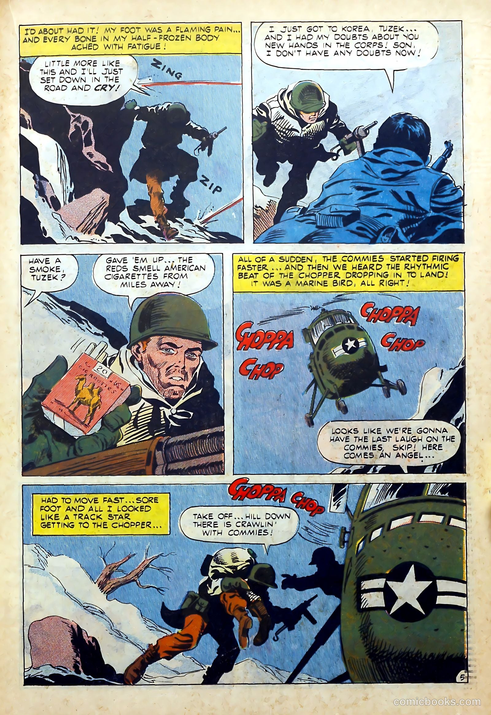 Fightin' Marines #66 (1965) — page 19 of 36