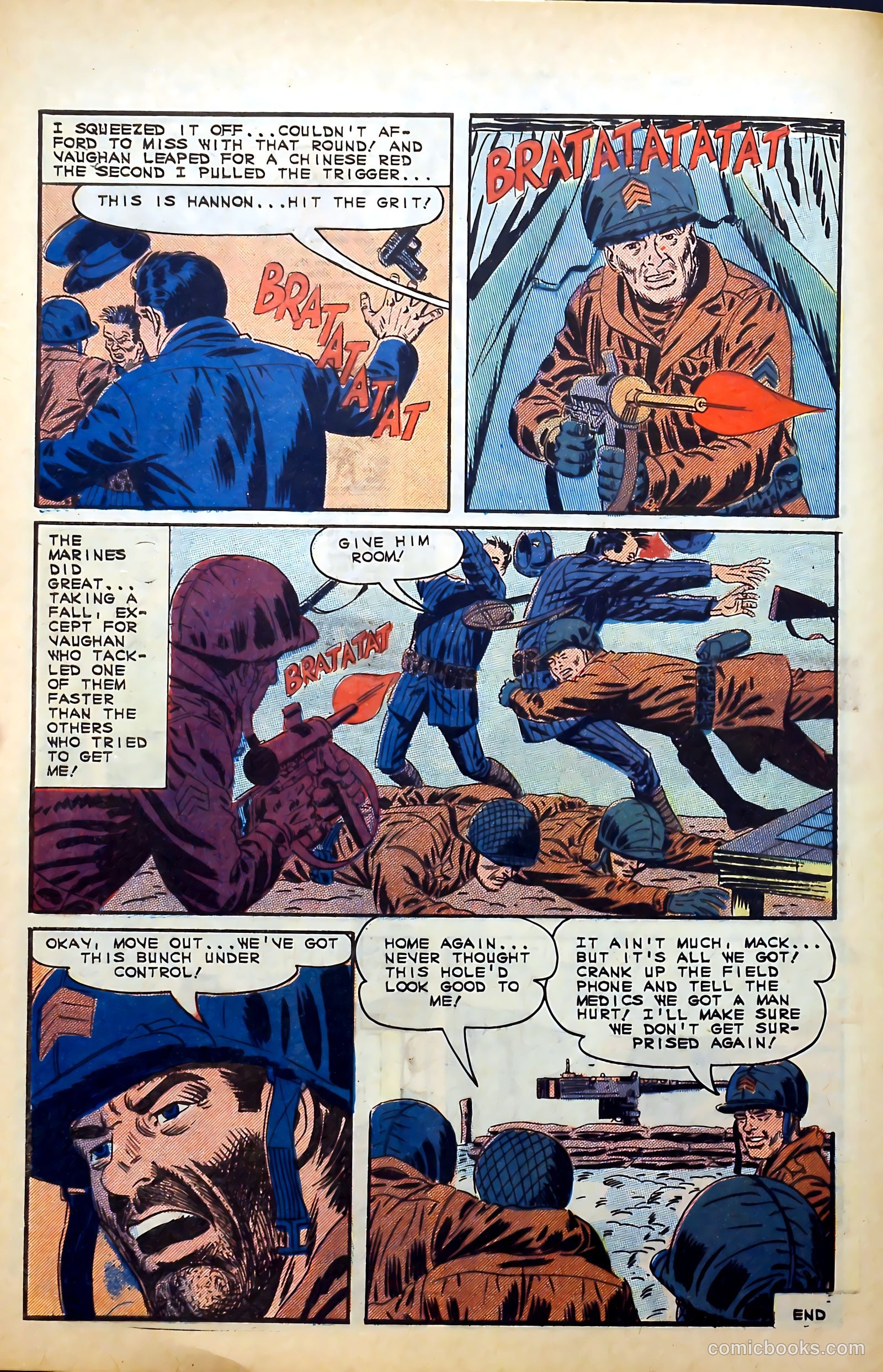 Fightin' Marines #66 (1965) — page 28 of 36
