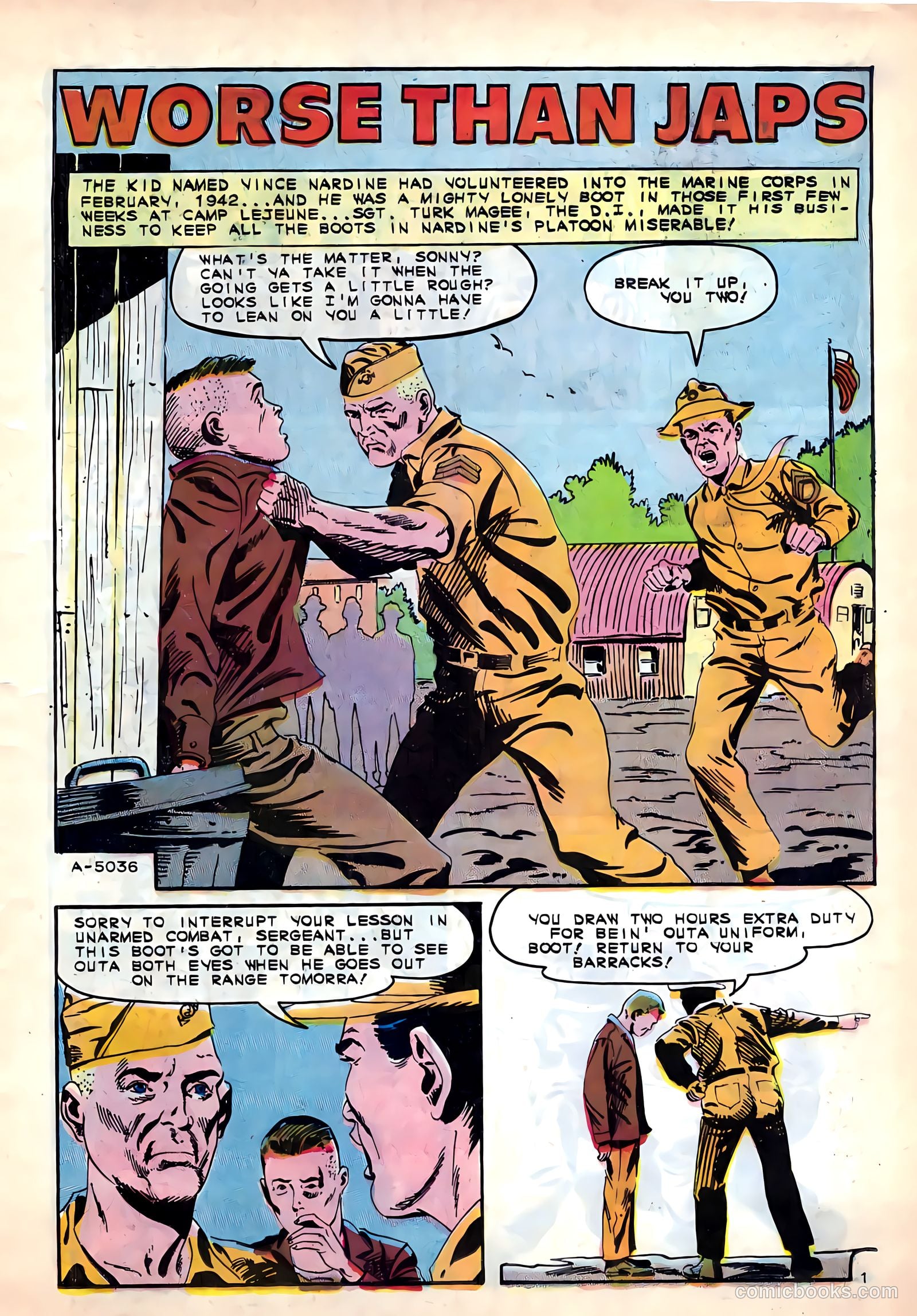 Fightin' Marines #67 (1966) — page 15 of 36