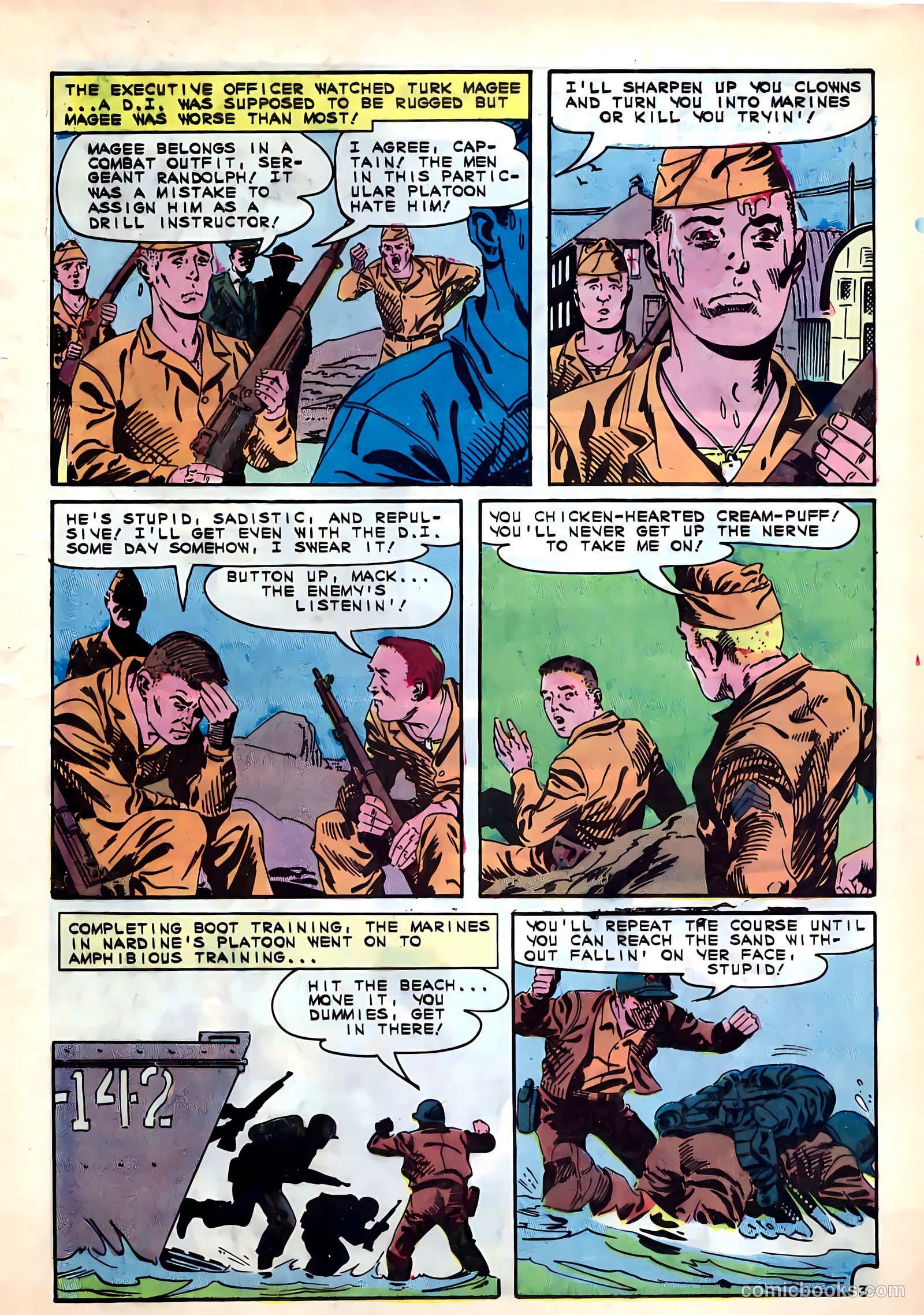 Fightin' Marines #67 (1966) — page 17 of 36