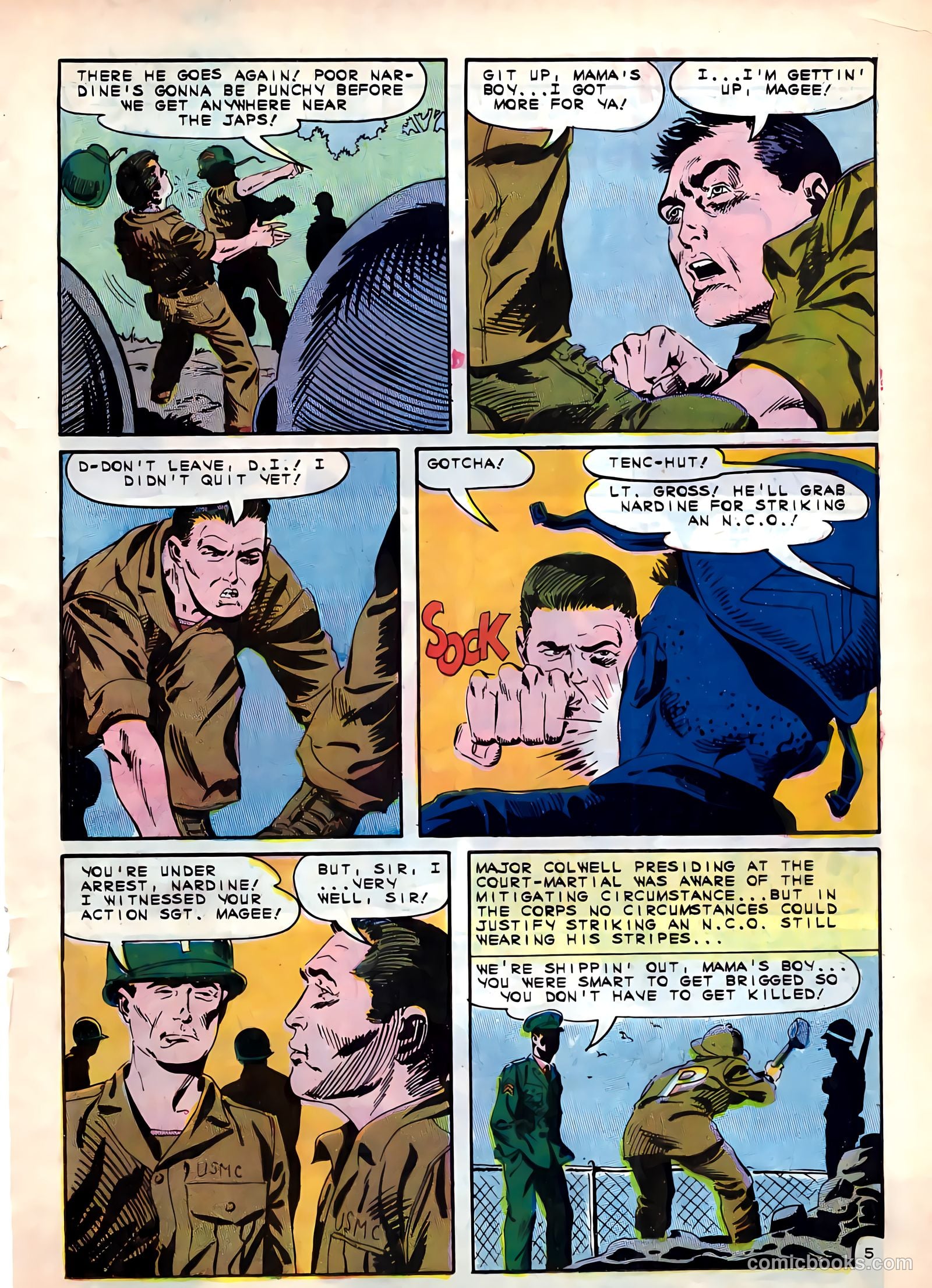 Fightin' Marines #67 (1966) — page 19 of 36