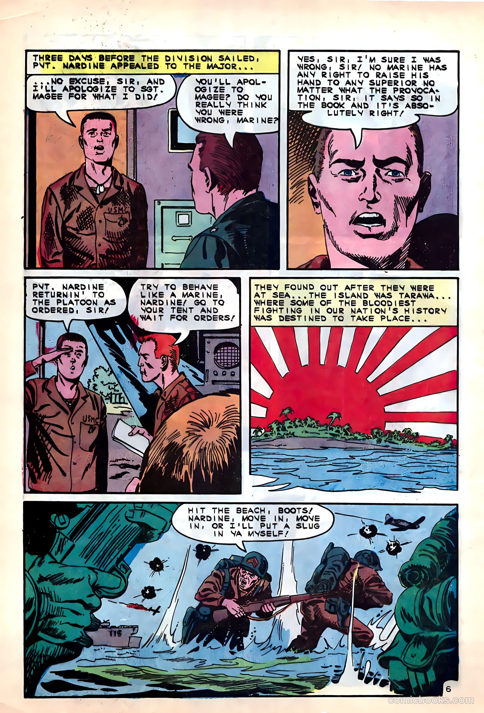 Fightin' Marines #67 (1966) — page 20 of 36