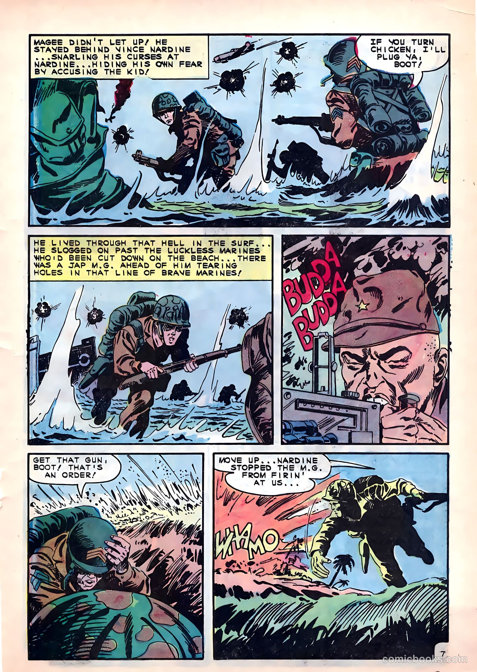 Fightin' Marines #67 (1966) — page 21 of 36