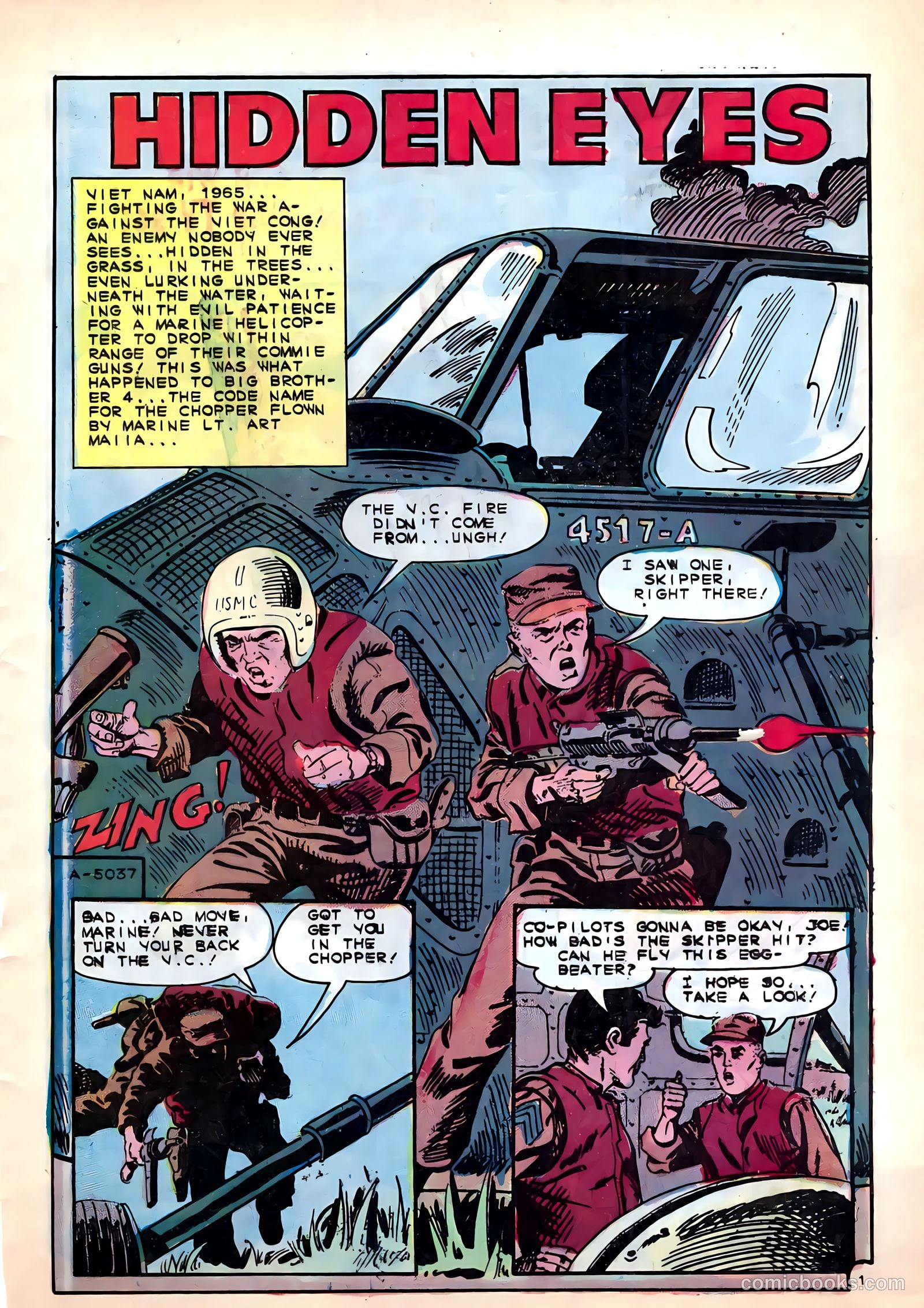 Fightin' Marines #67 (1966) — page 25 of 36