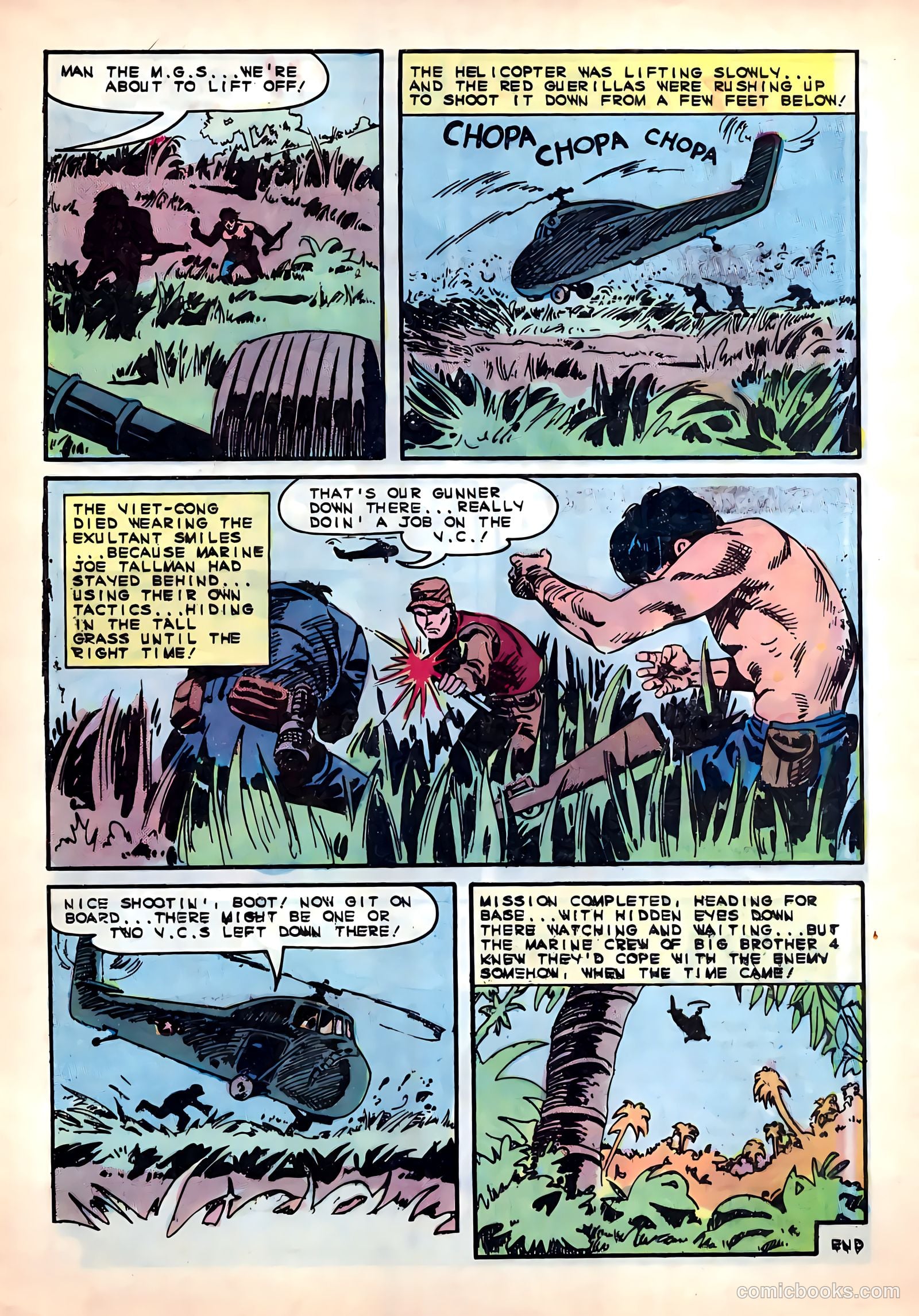 Fightin' Marines #67 (1966) — page 28 of 36