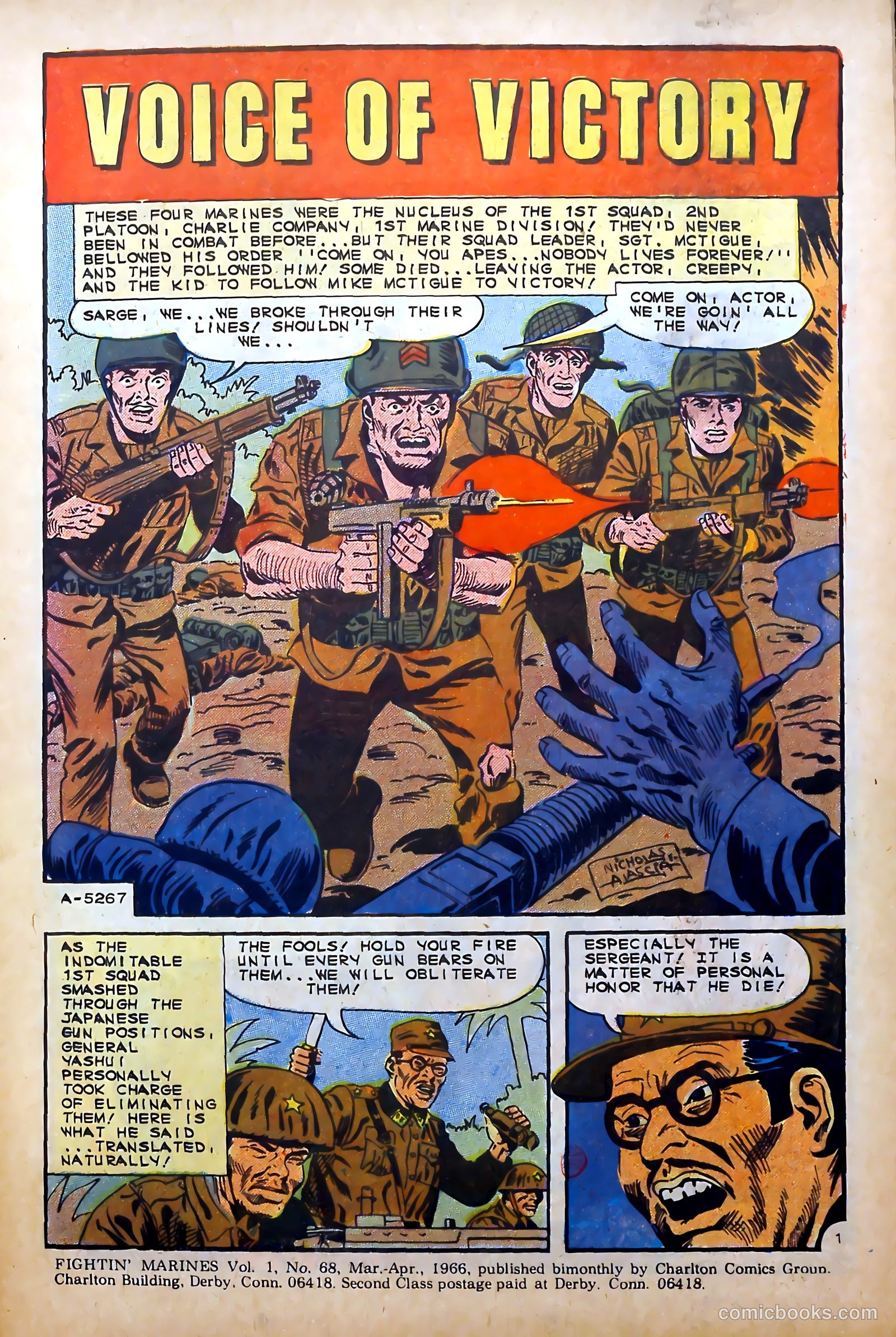 Fightin' Marines #68 (1966) — page 3 of 36