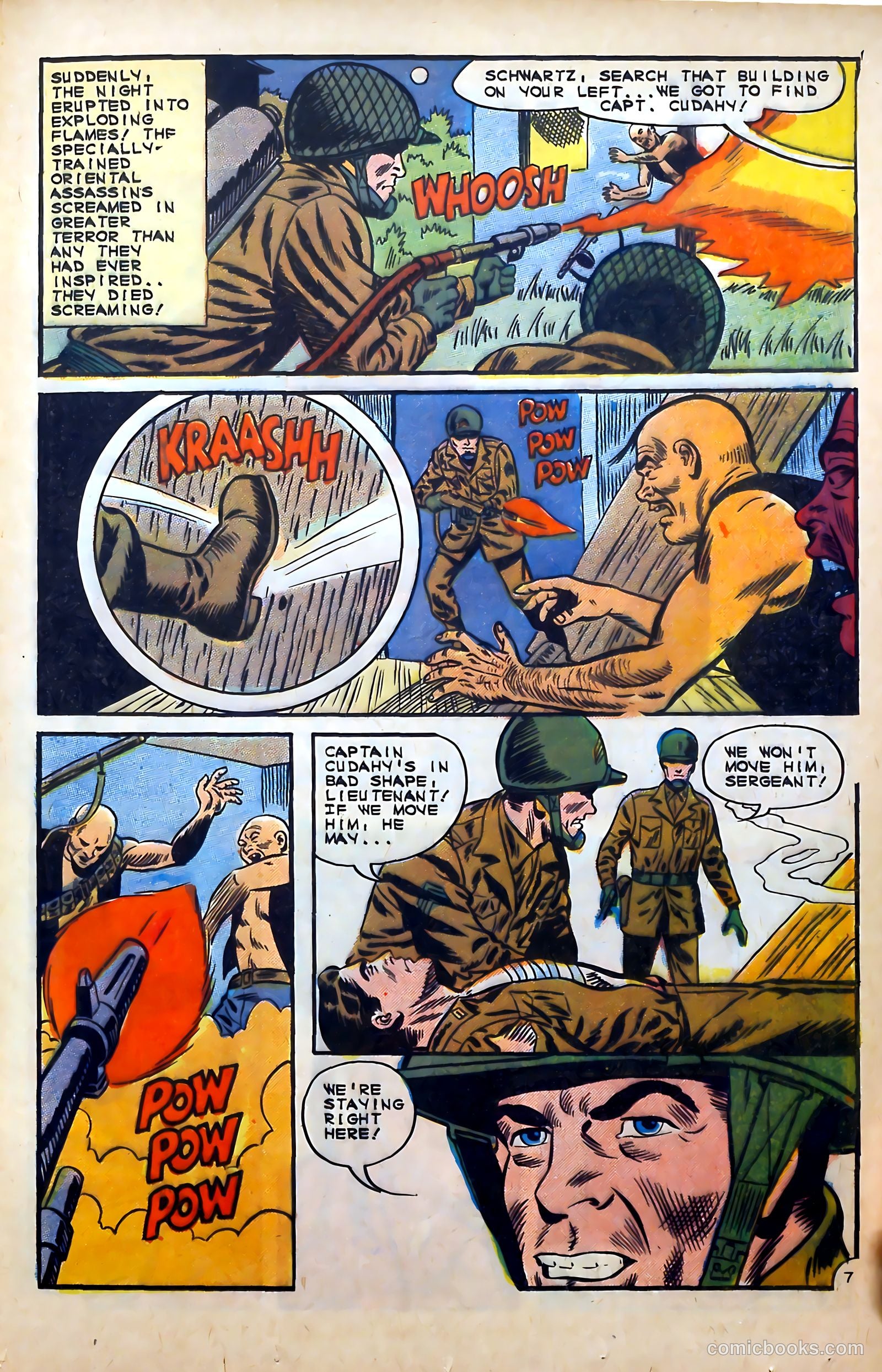 Fightin' Marines #68 (1966) — page 21 of 36