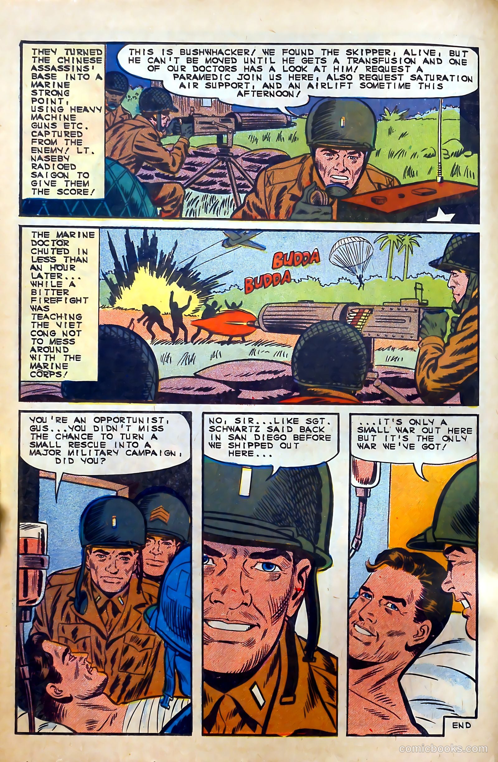 Fightin' Marines #68 (1966) — page 22 of 36