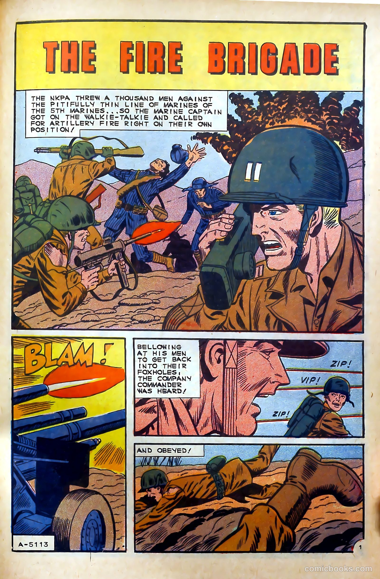 Fightin' Marines #68 (1966) — page 31 of 36
