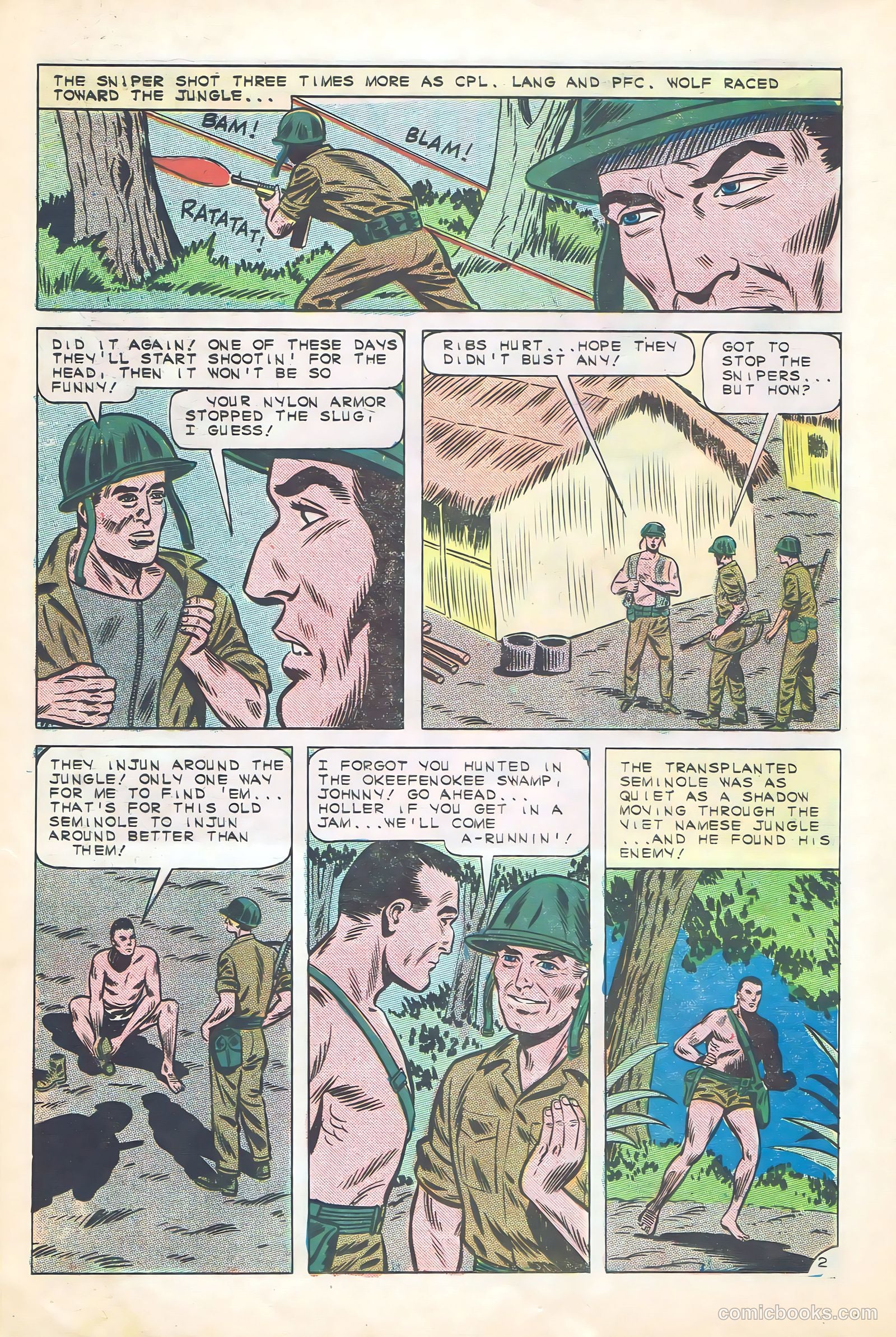 Fightin' Marines #69 (1966) — page 21 of 35