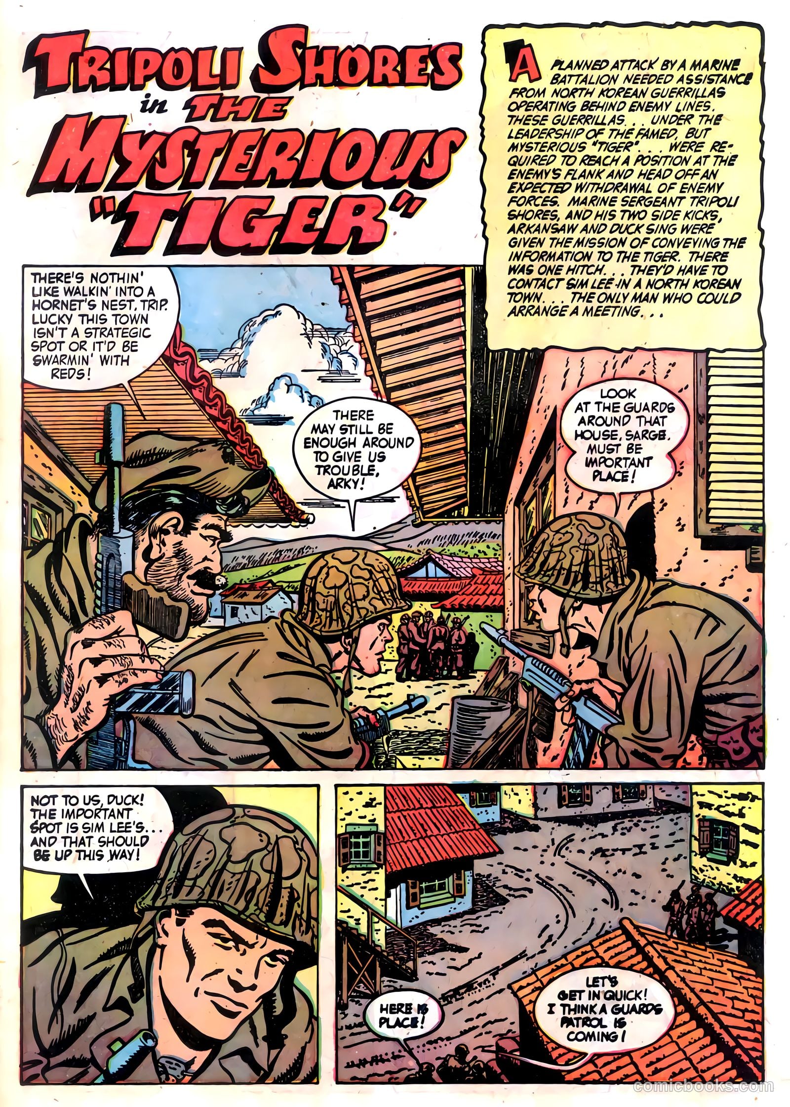 Fightin' Marines #7 (1952) — page 3 of 36