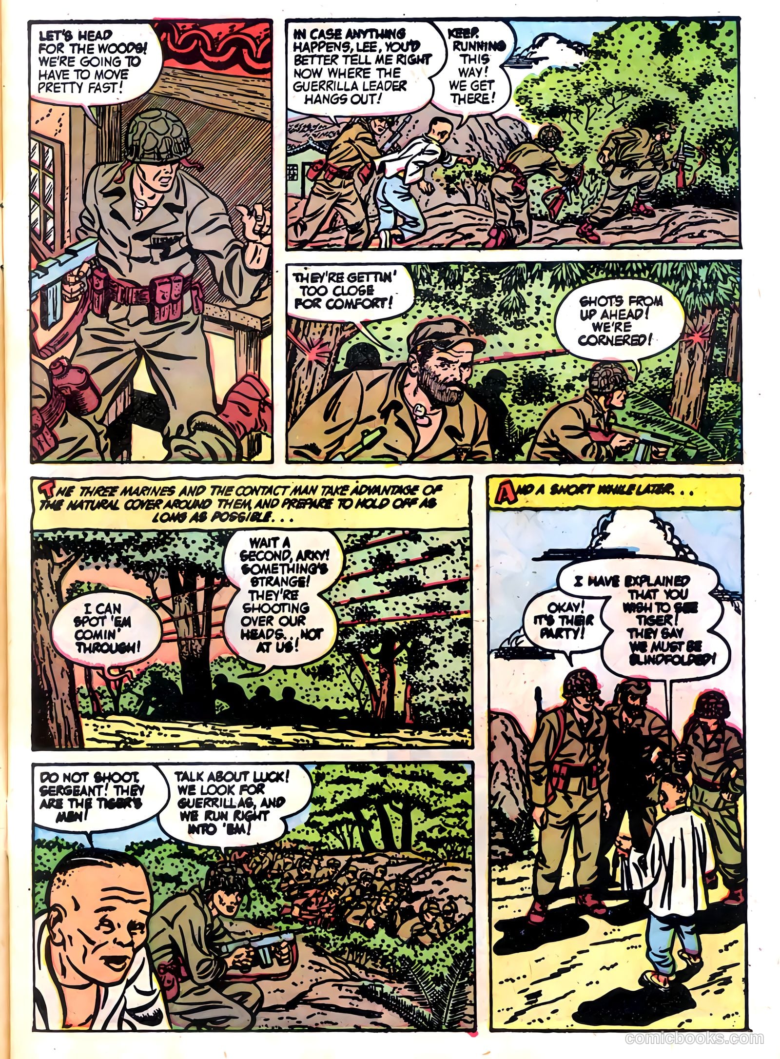Fightin' Marines #7 (1952) — page 7 of 36