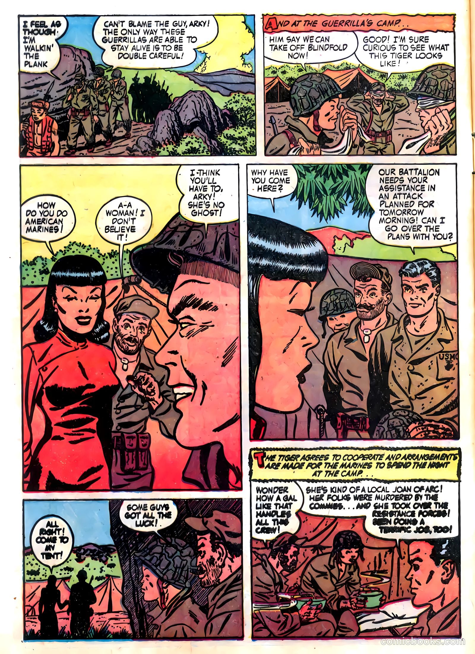 Fightin' Marines #7 (1952) — page 8 of 36