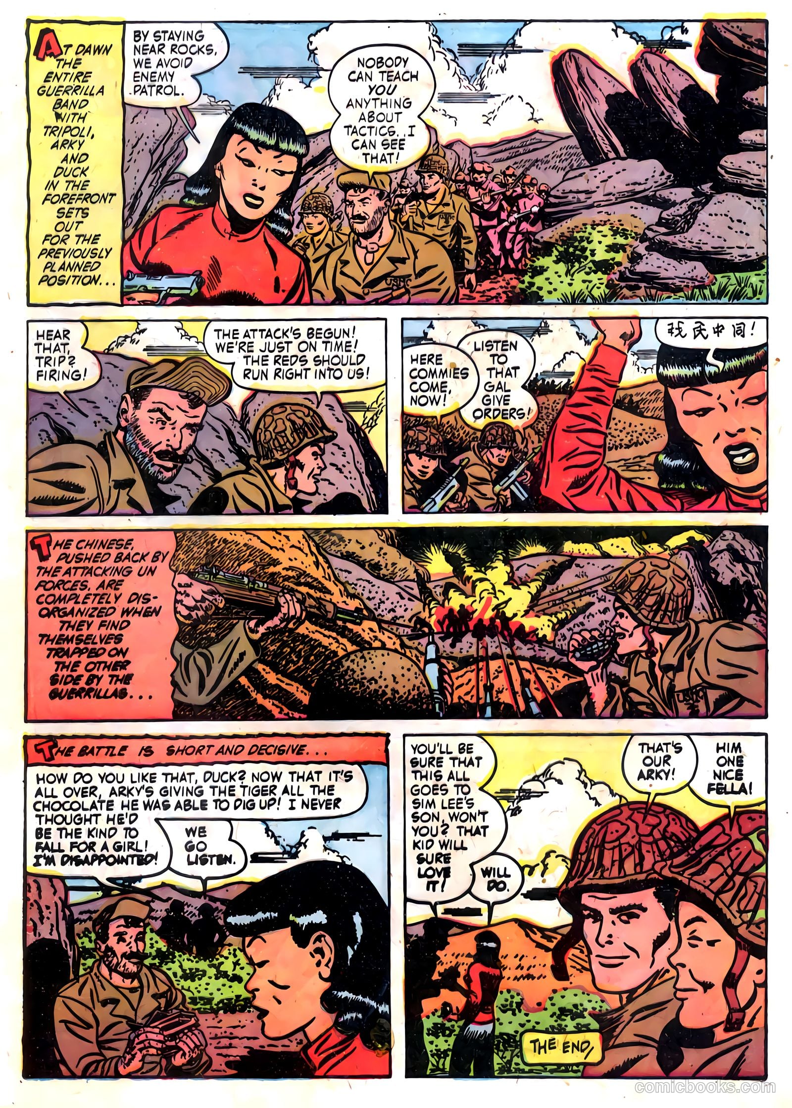 Fightin' Marines #7 (1952) — page 9 of 36