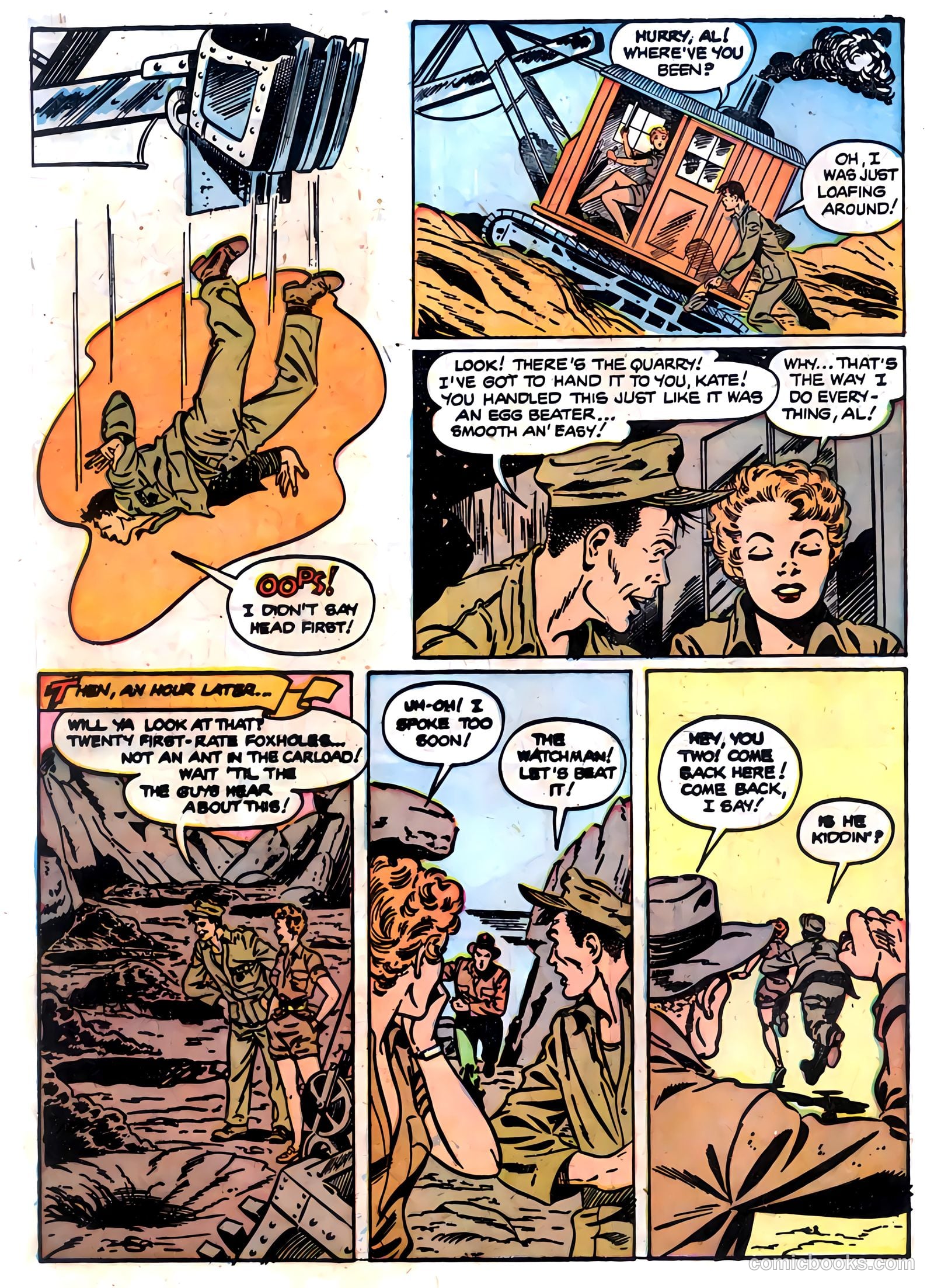 Fightin' Marines #7 (1952) — page 18 of 36
