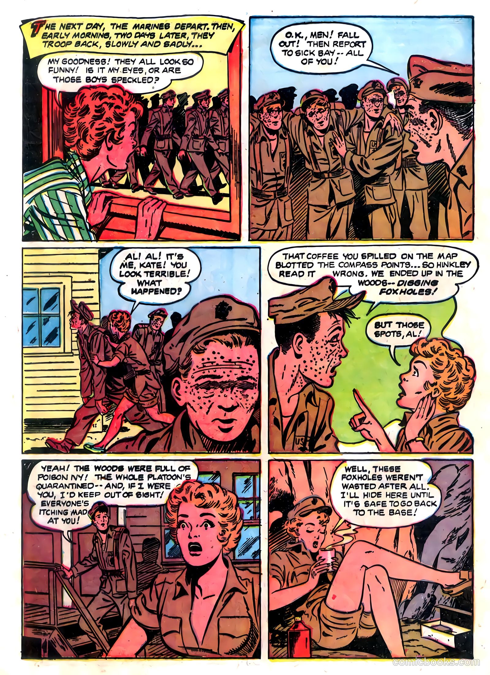 Fightin' Marines #7 (1952) — page 20 of 36