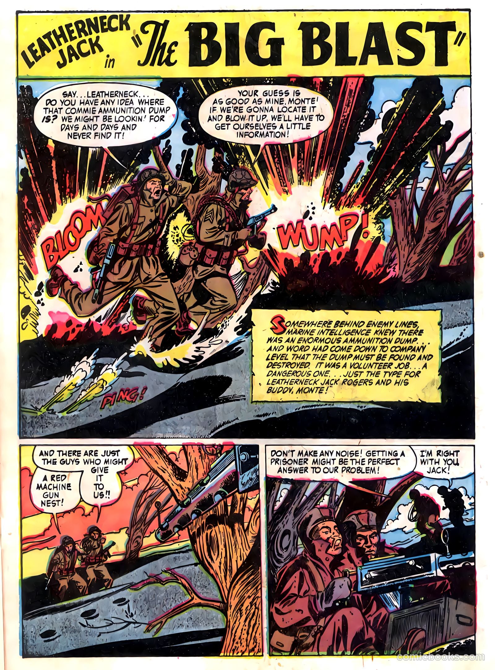 Fightin' Marines #7 (1952) — page 21 of 36