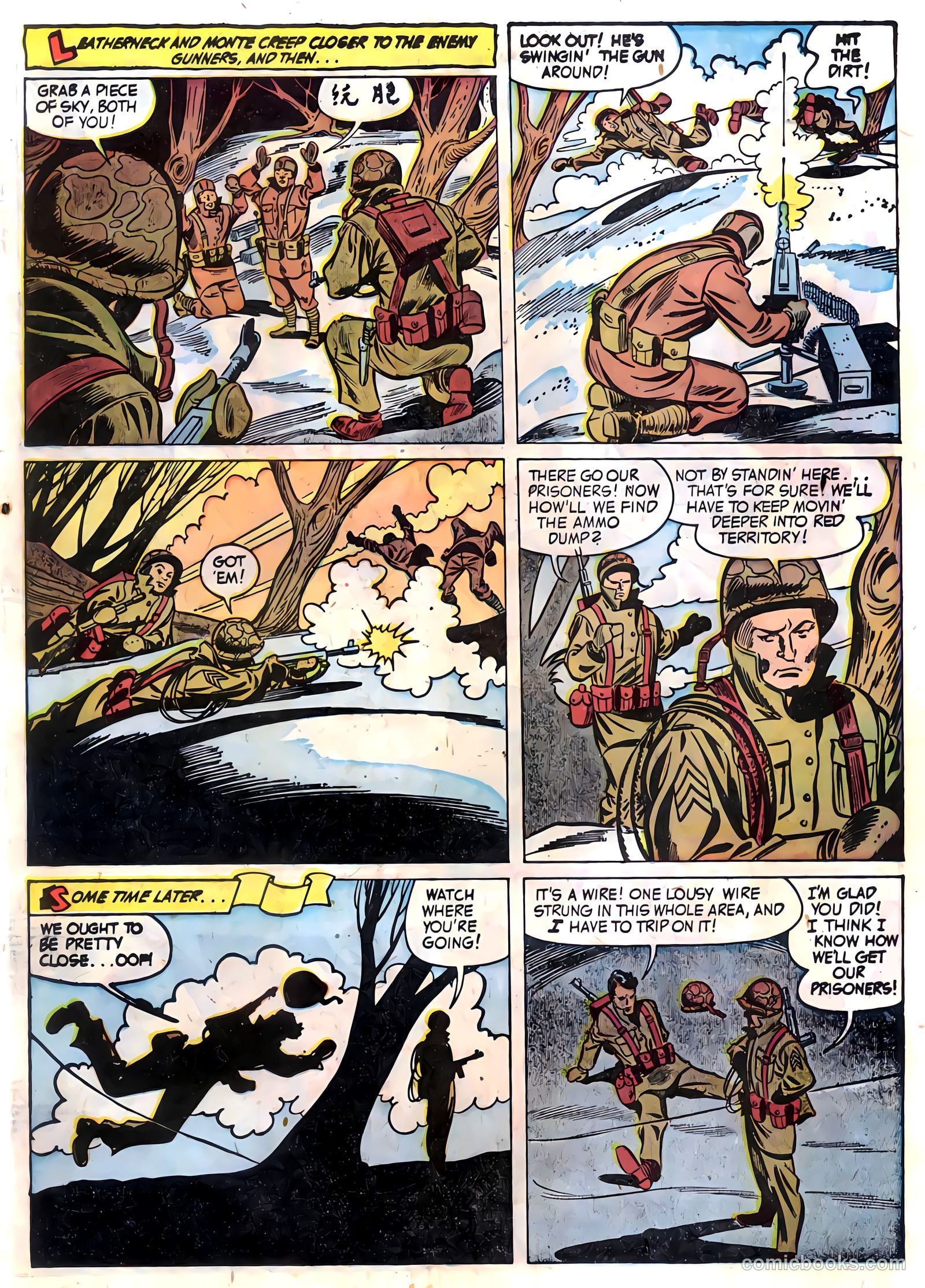 Fightin' Marines #7 (1952) — page 22 of 36