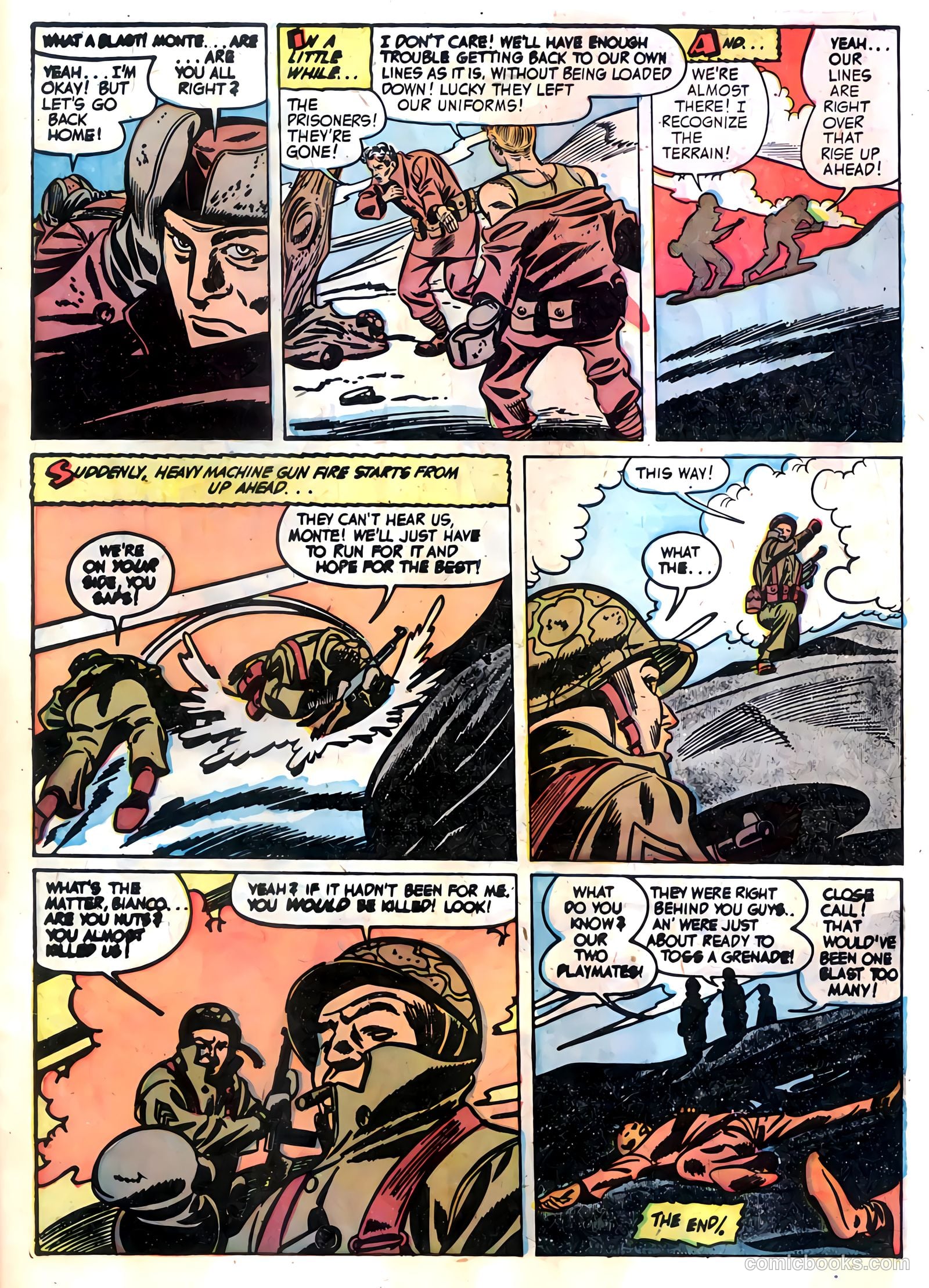 Fightin' Marines #7 (1952) — page 27 of 36