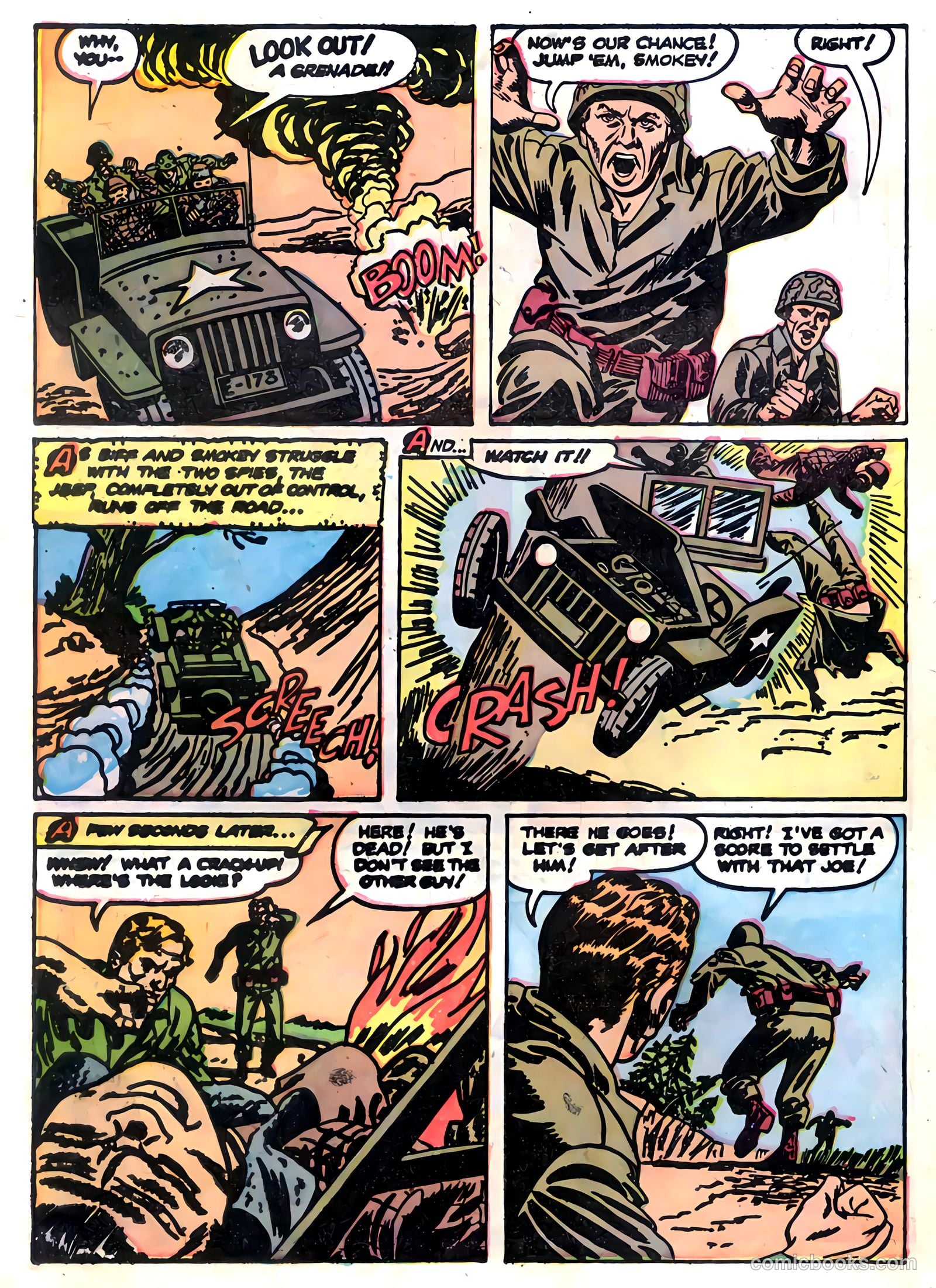 Fightin' Marines #7 (1952) — page 30 of 36