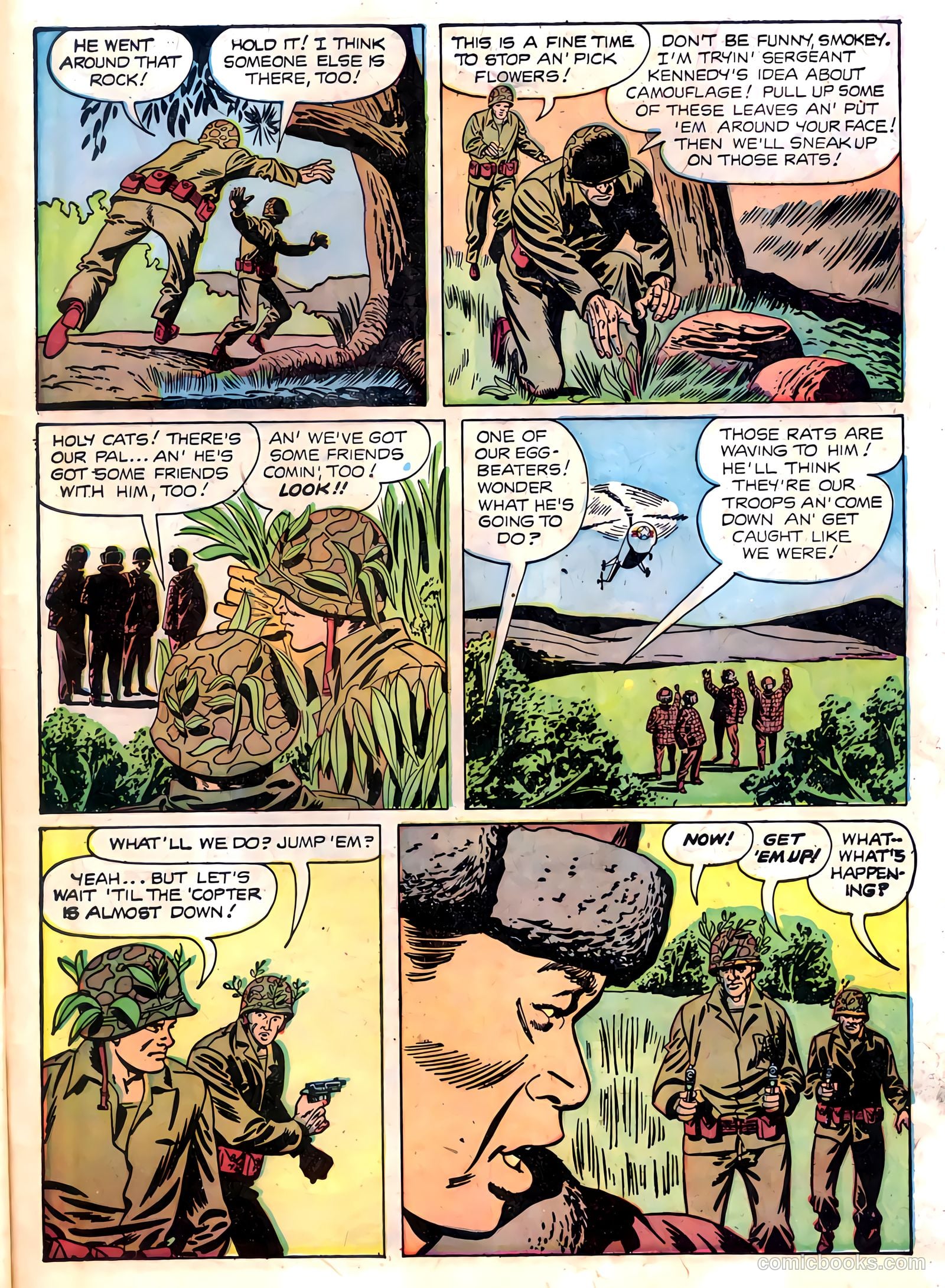 Fightin' Marines #7 (1952) — page 31 of 36