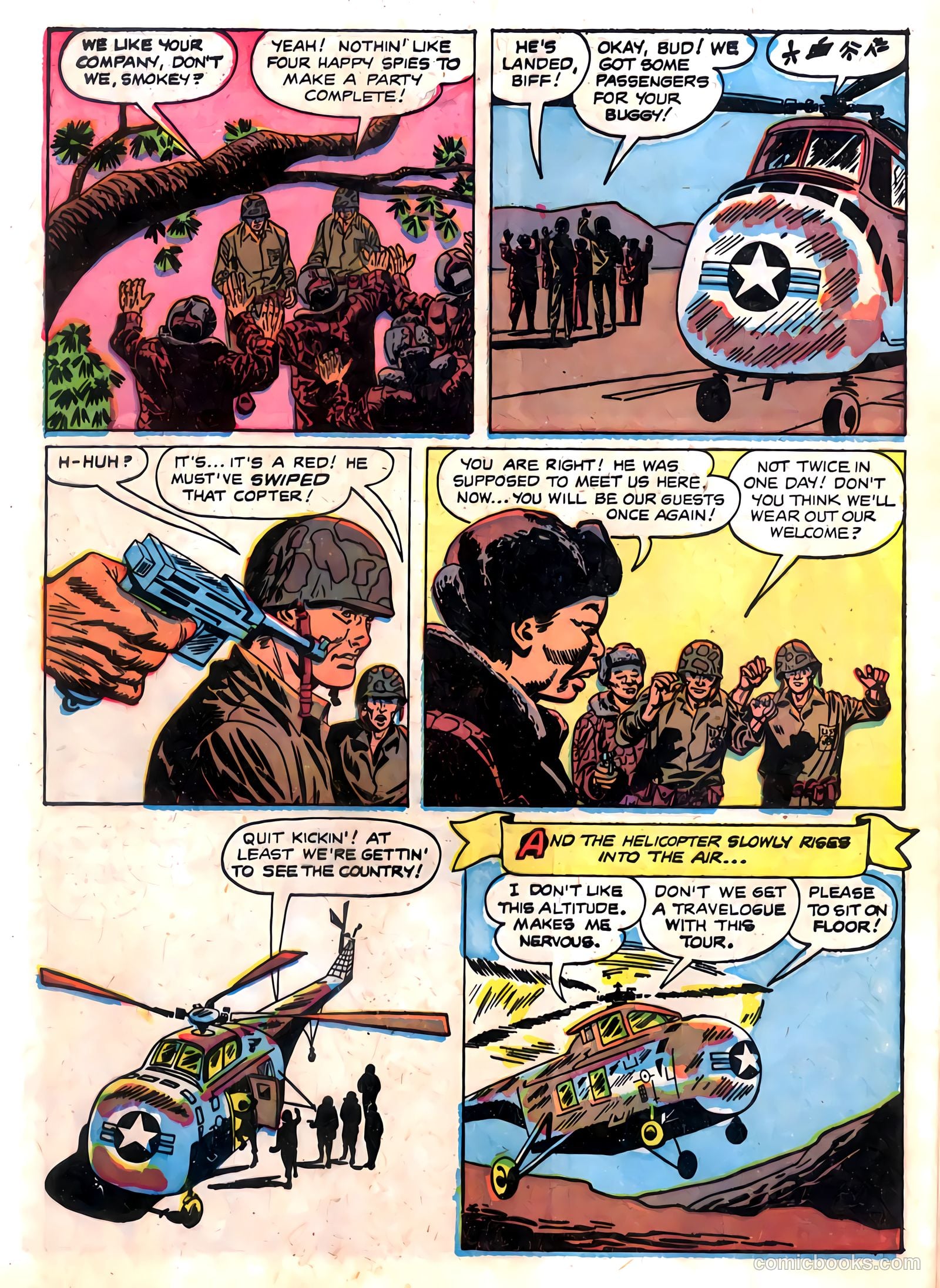 Fightin' Marines #7 (1952) — page 32 of 36
