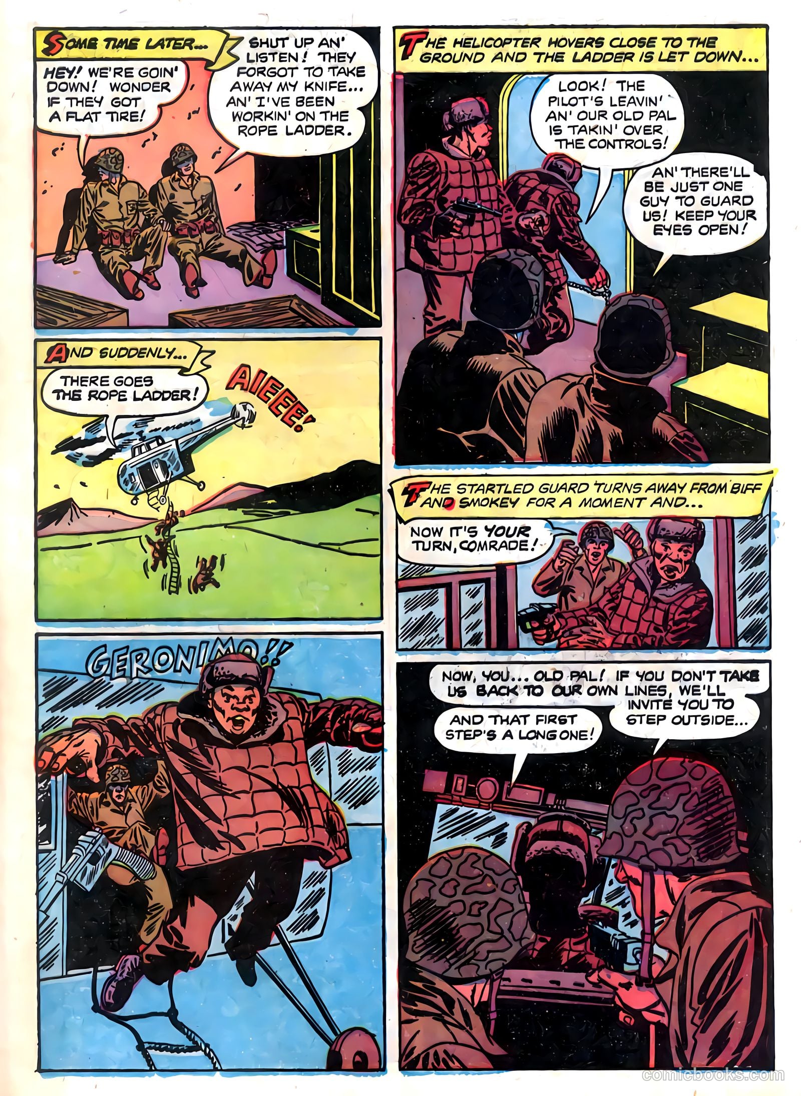 Fightin' Marines #7 (1952) — page 33 of 36