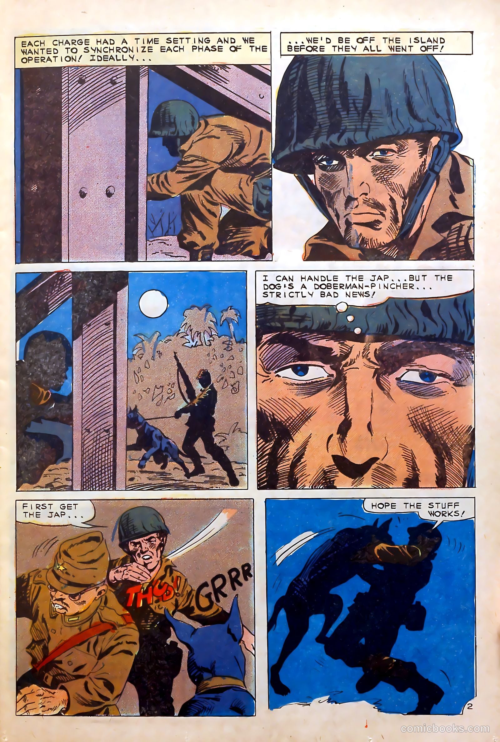 Fightin' Marines #70 (1966) — page 9 of 36