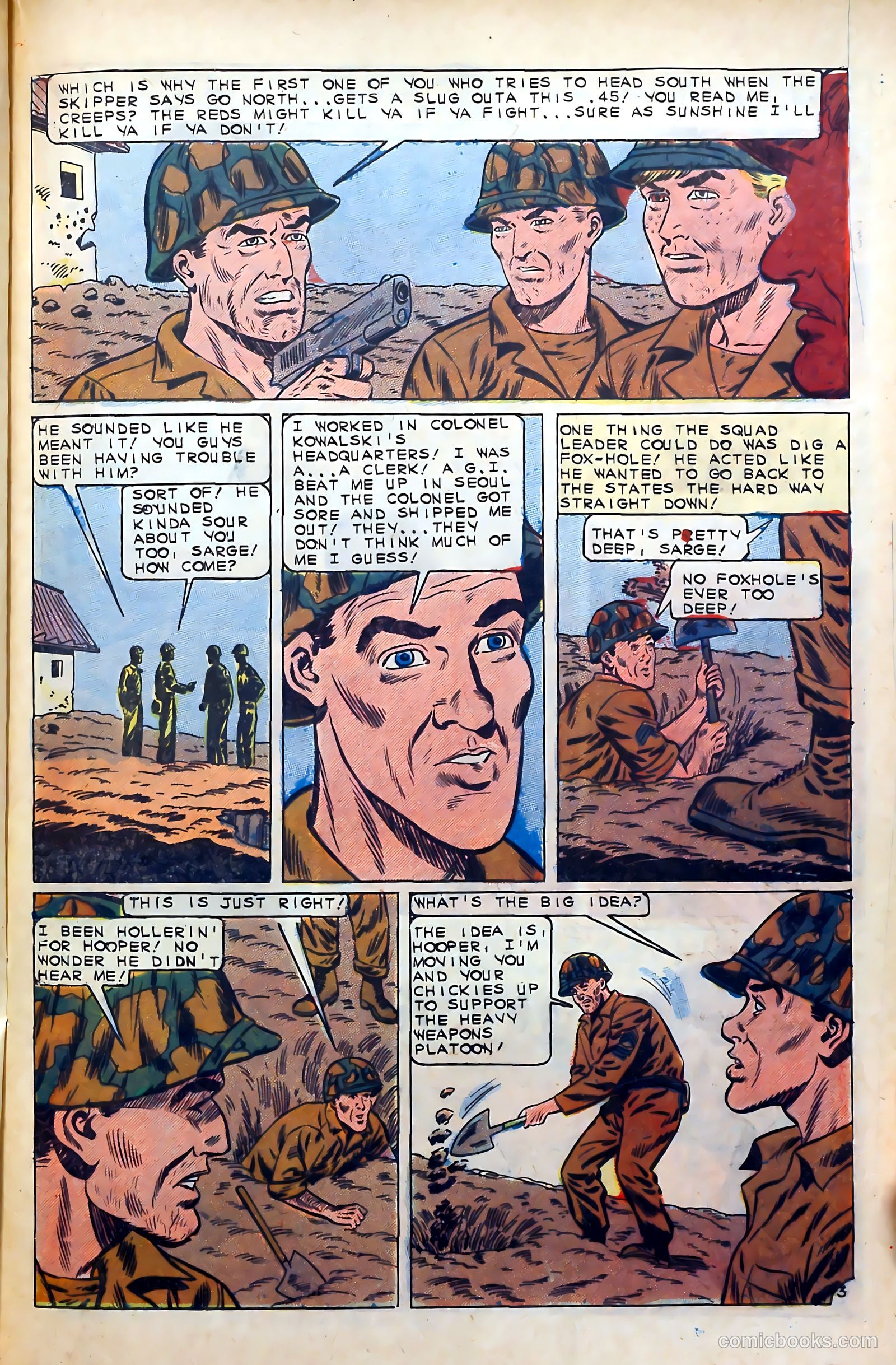 Fightin' Marines #70 (1966) — page 21 of 36