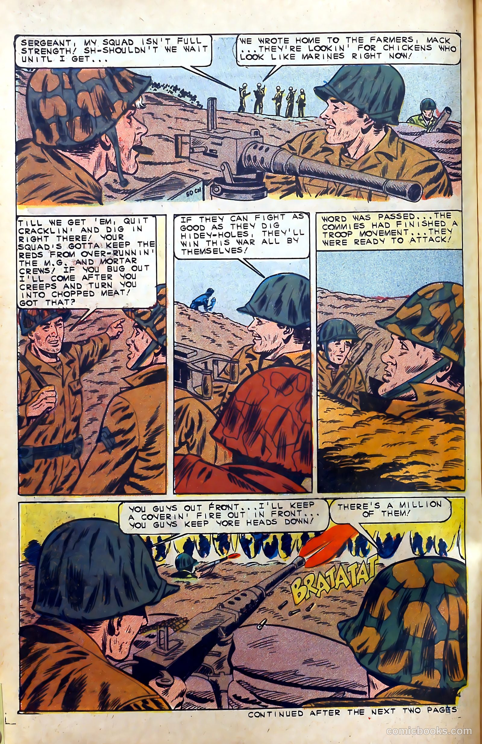 Fightin' Marines #70 (1966) — page 22 of 36