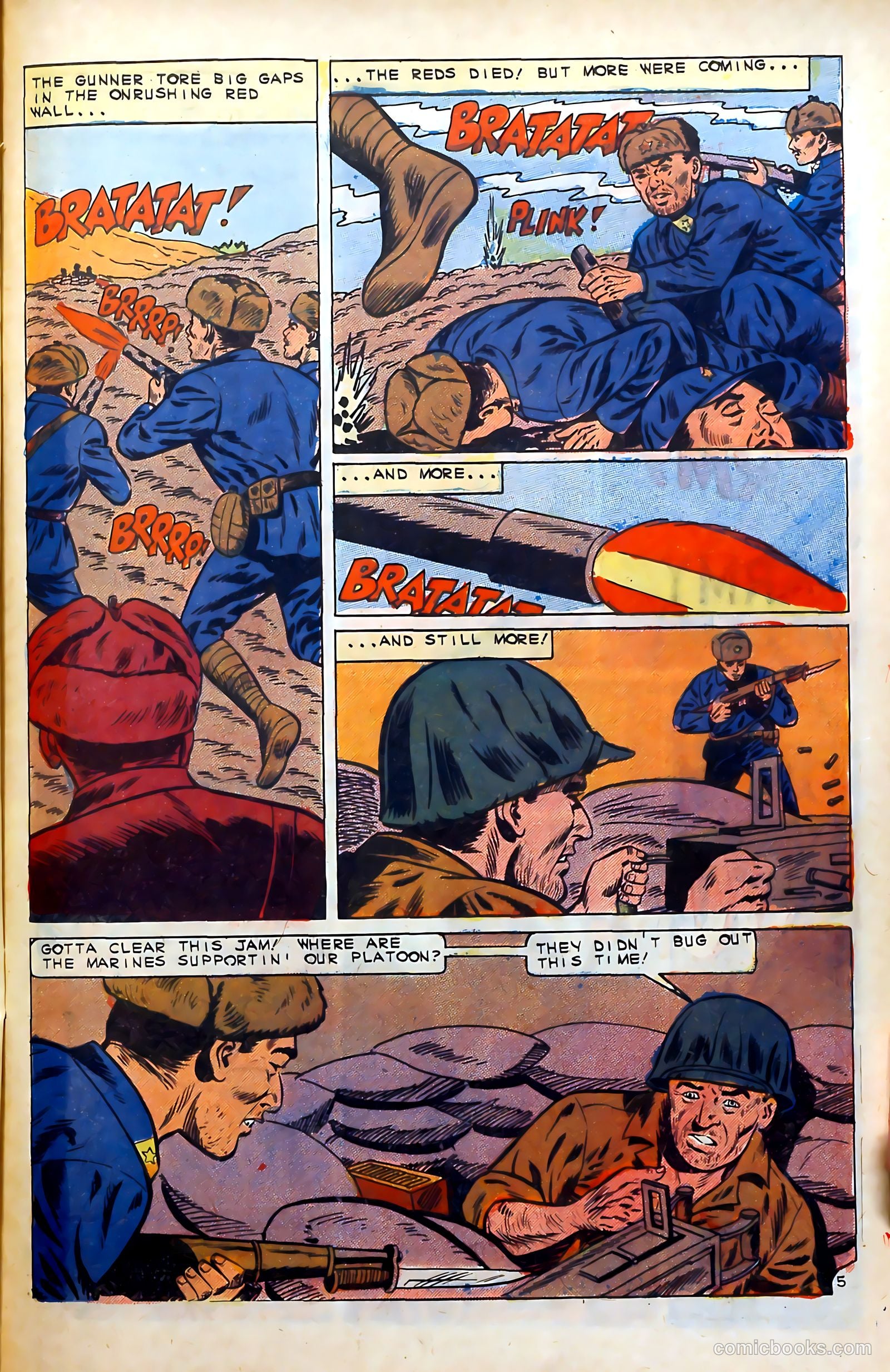 Fightin' Marines #70 (1966) — page 25 of 36