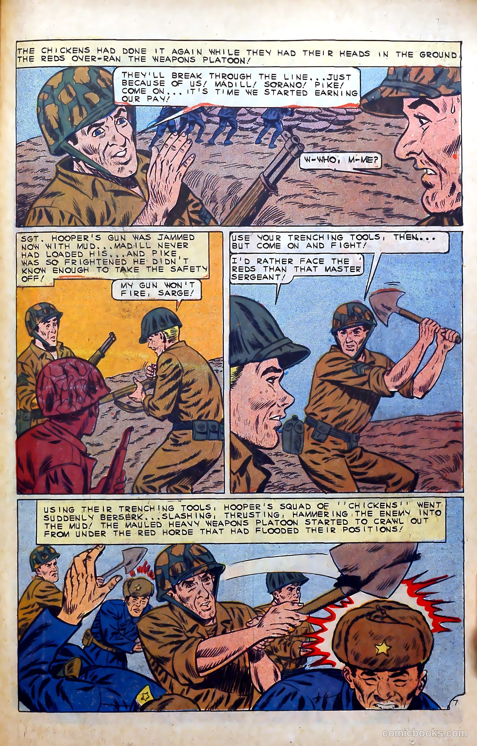 Fightin' Marines #70 (1966) — page 27 of 36