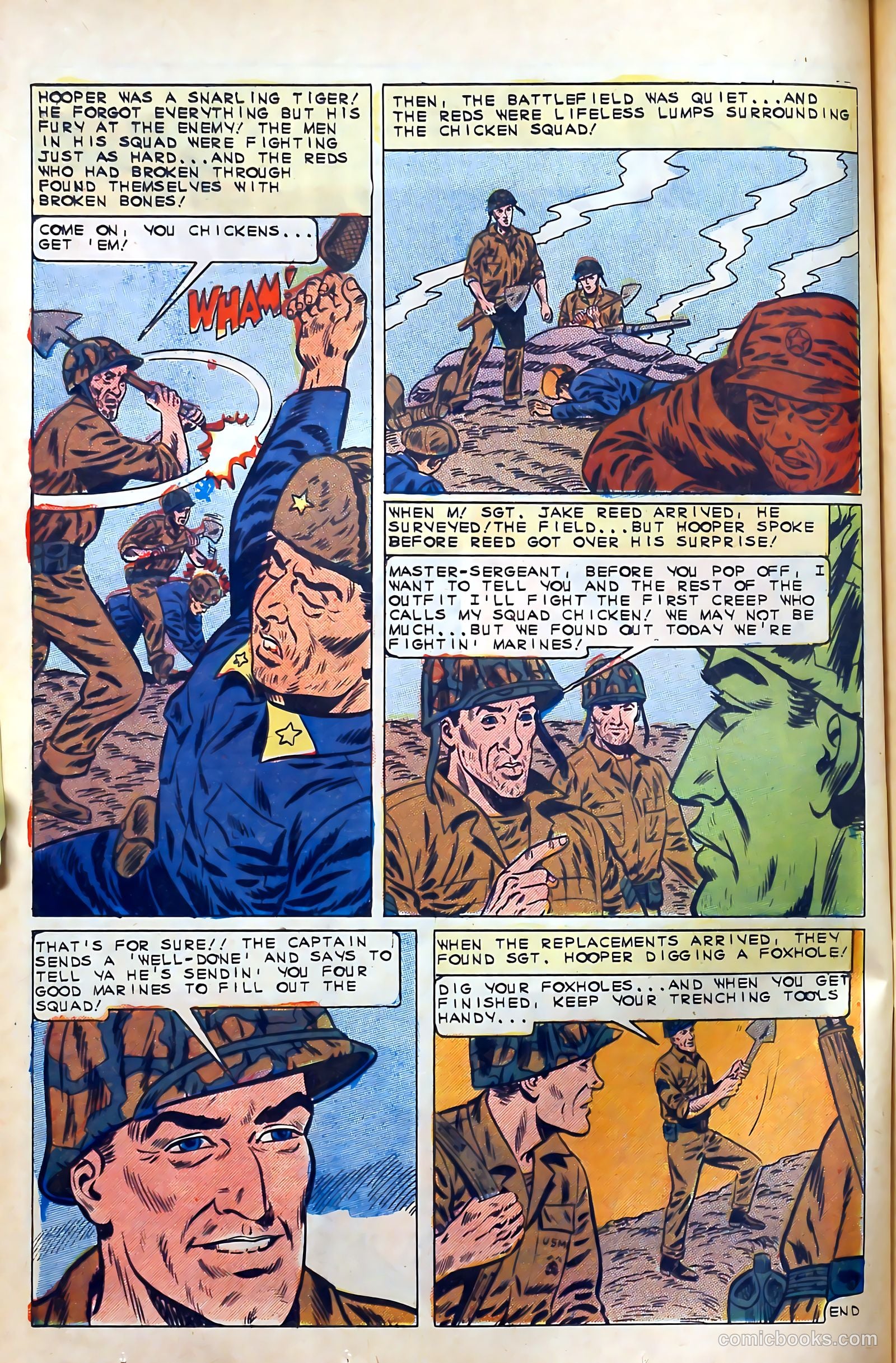Fightin' Marines #70 (1966) — page 28 of 36